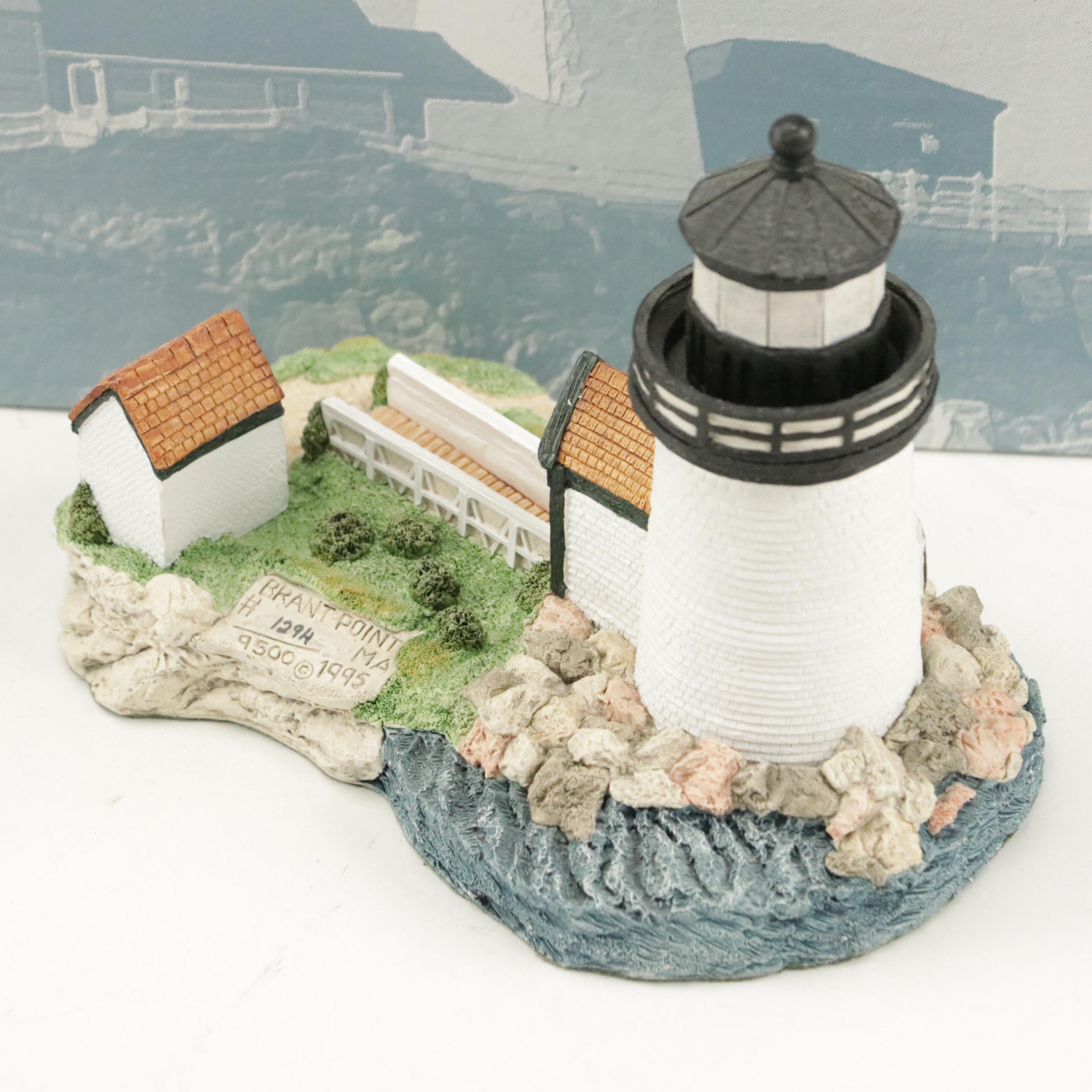 Harbour Lights "Boston Harbor" and Other Lighthouse Figures