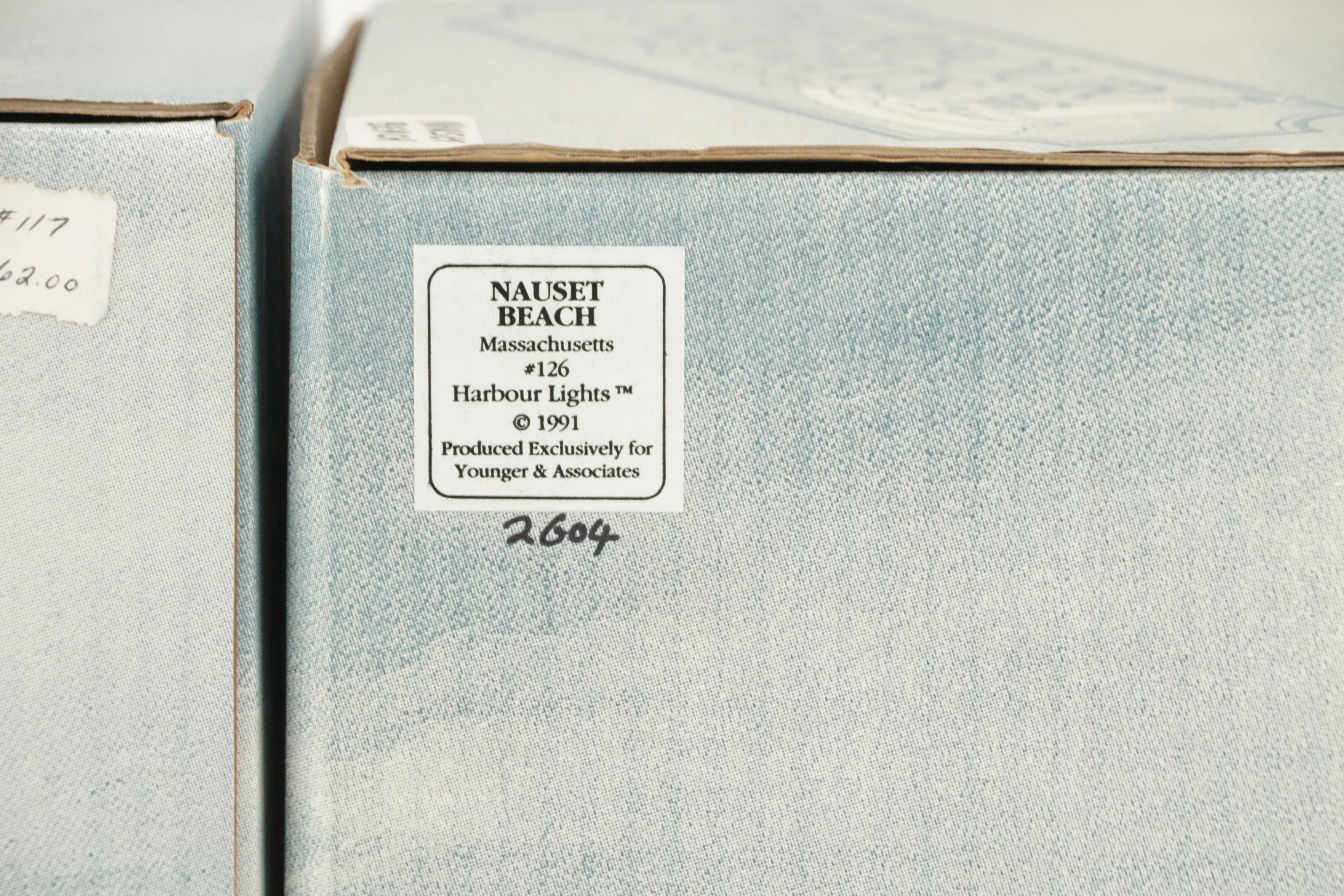 Harbour Lights "Boston Harbor" and Other Lighthouse Figures