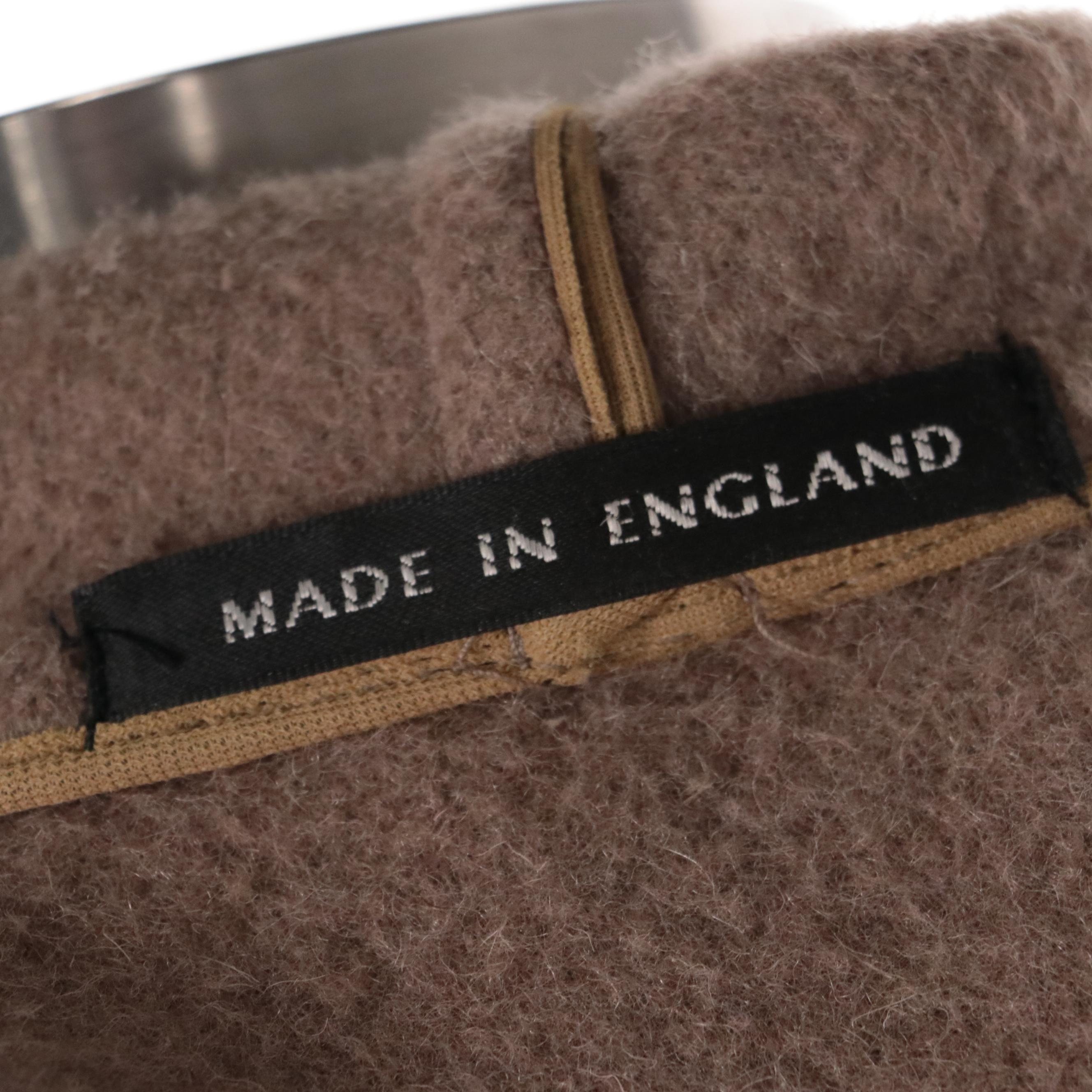 Men's Original Gloverall Duffle Coat and Other Charcoal Wool Havelock Coat