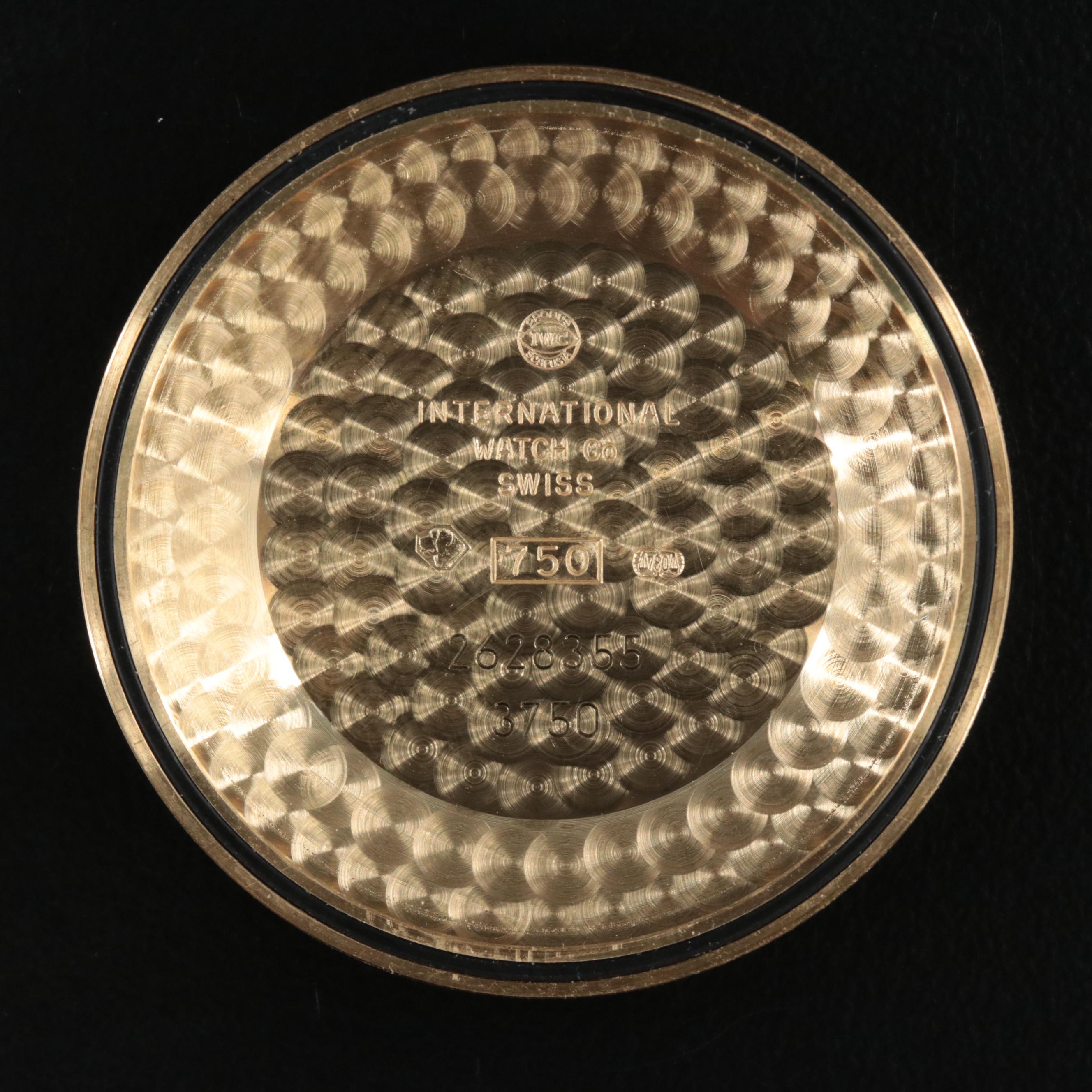 18K IWC Schaffhausen DaVinci Perpetual Calendar Watch