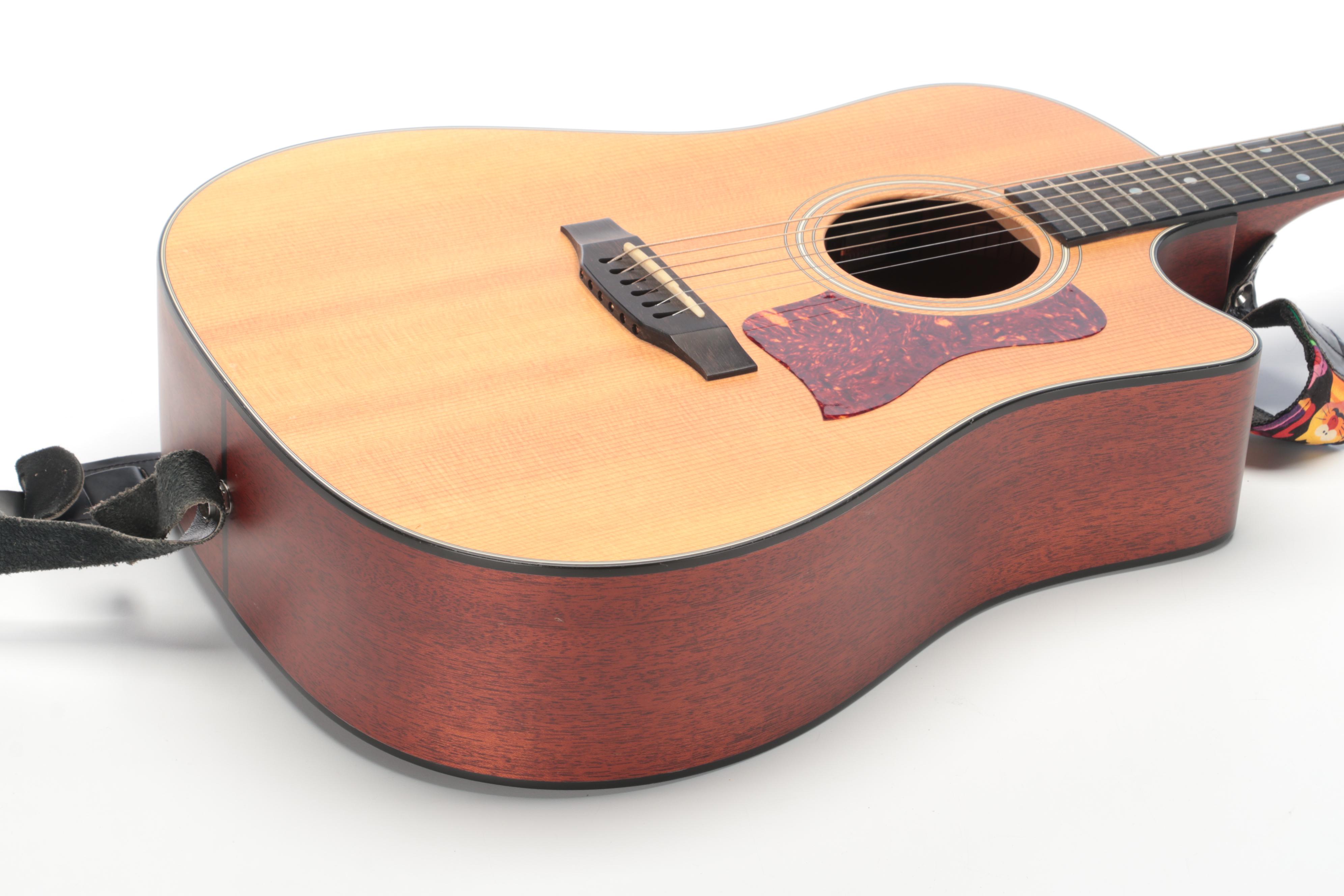 Taylor Acoustic-Electric Guitar with Hard Shell Case