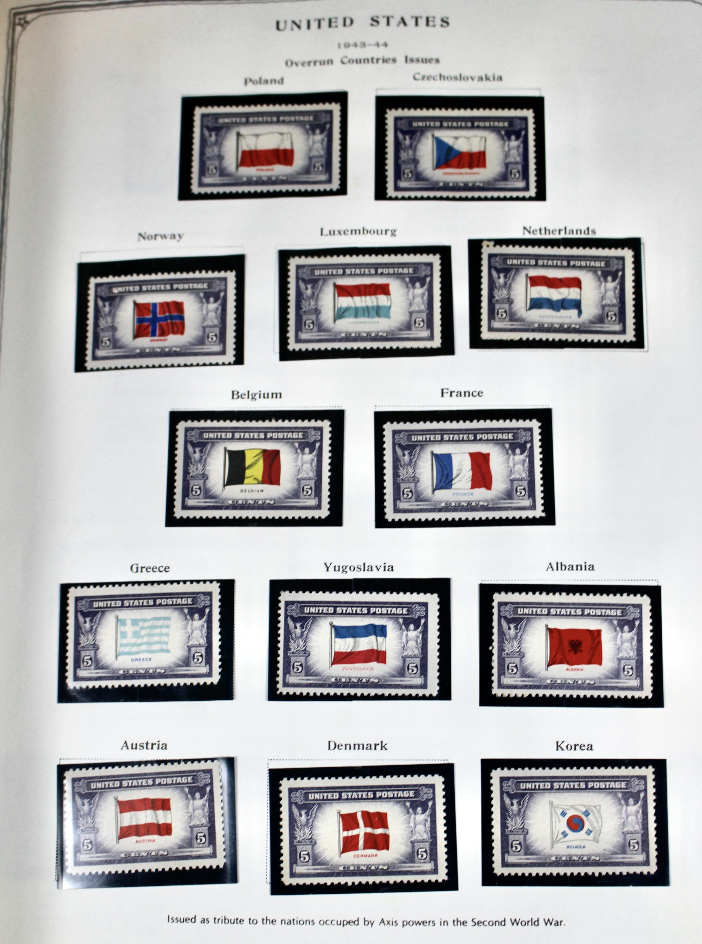Comprehensive U.S. Postage Stamp Collection, 1904 to 1970