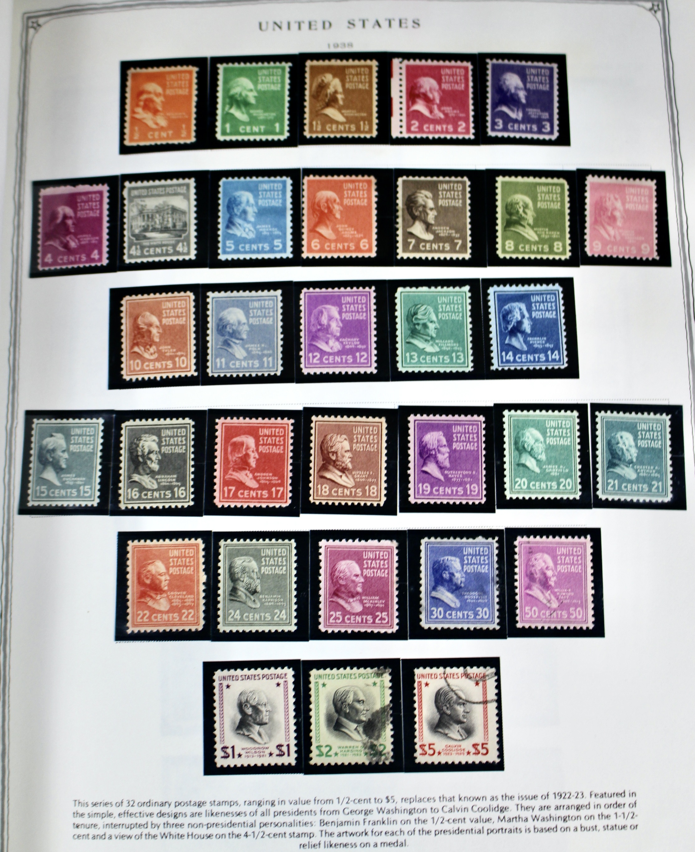 Comprehensive U.S. Postage Stamp Collection, 1904 to 1970
