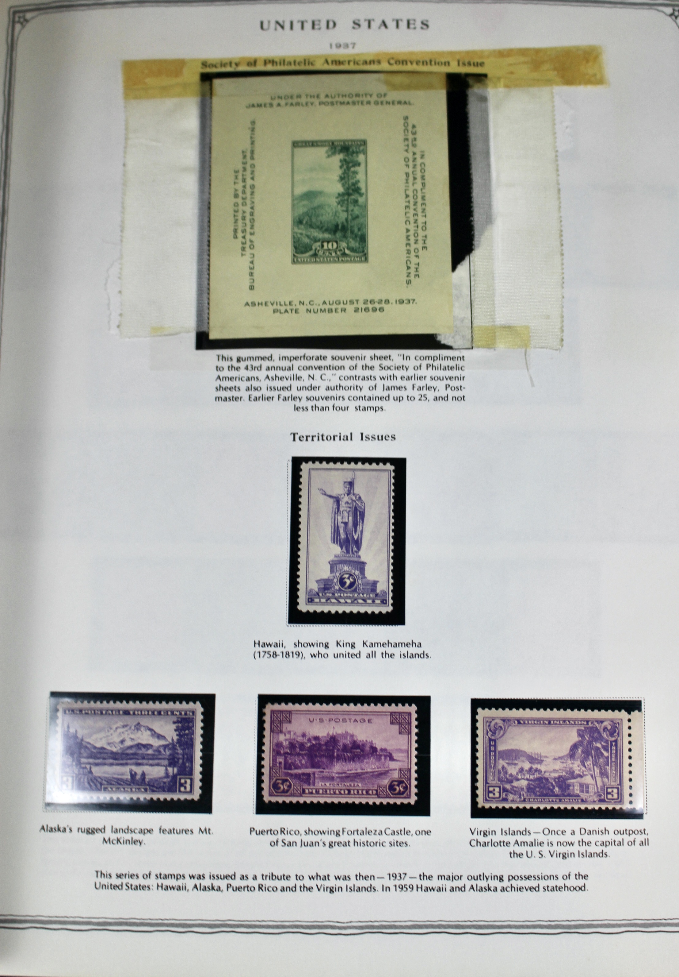Comprehensive U.S. Postage Stamp Collection, 1904 to 1970