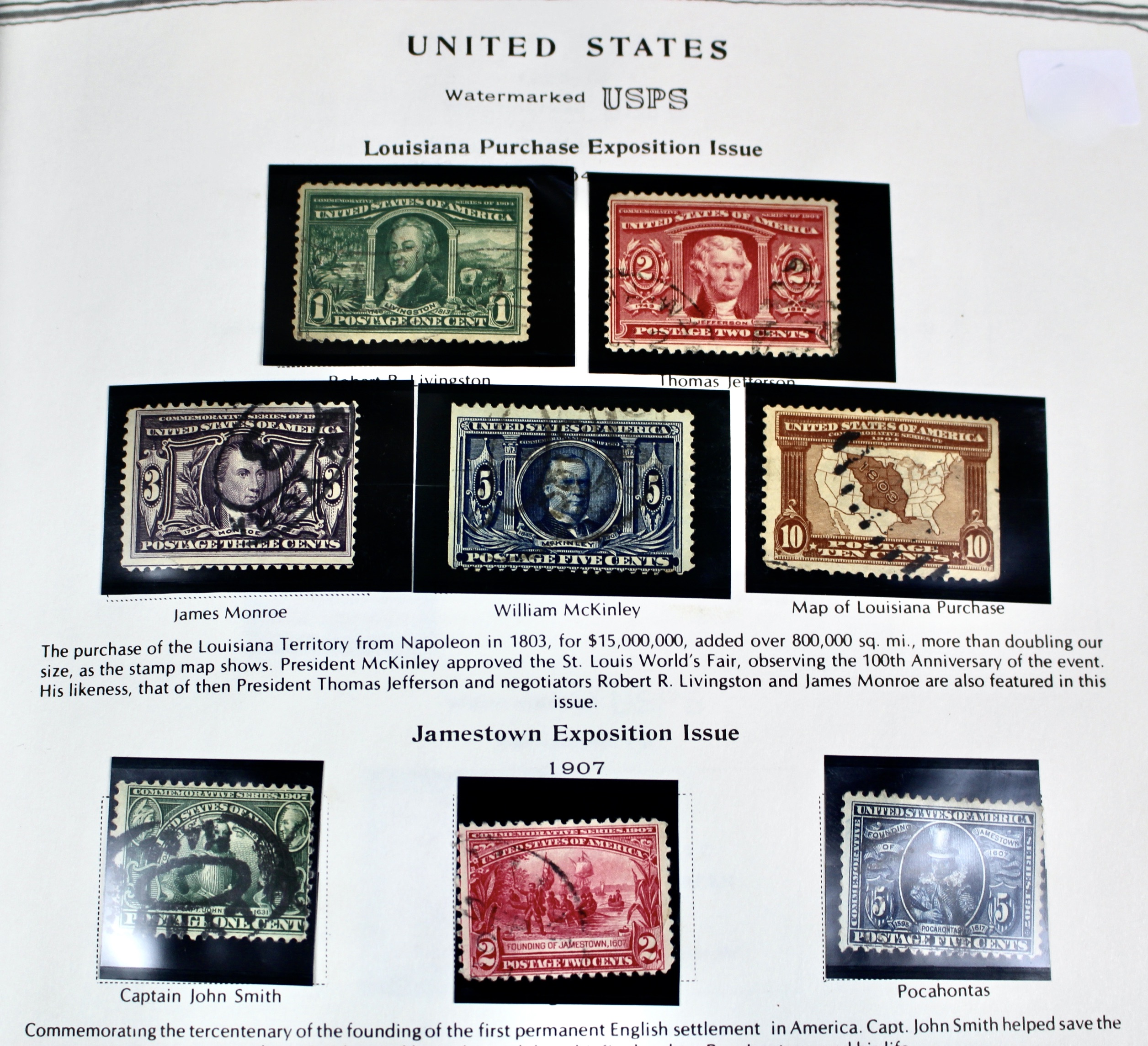 Comprehensive U.S. Postage Stamp Collection, 1904 to 1970