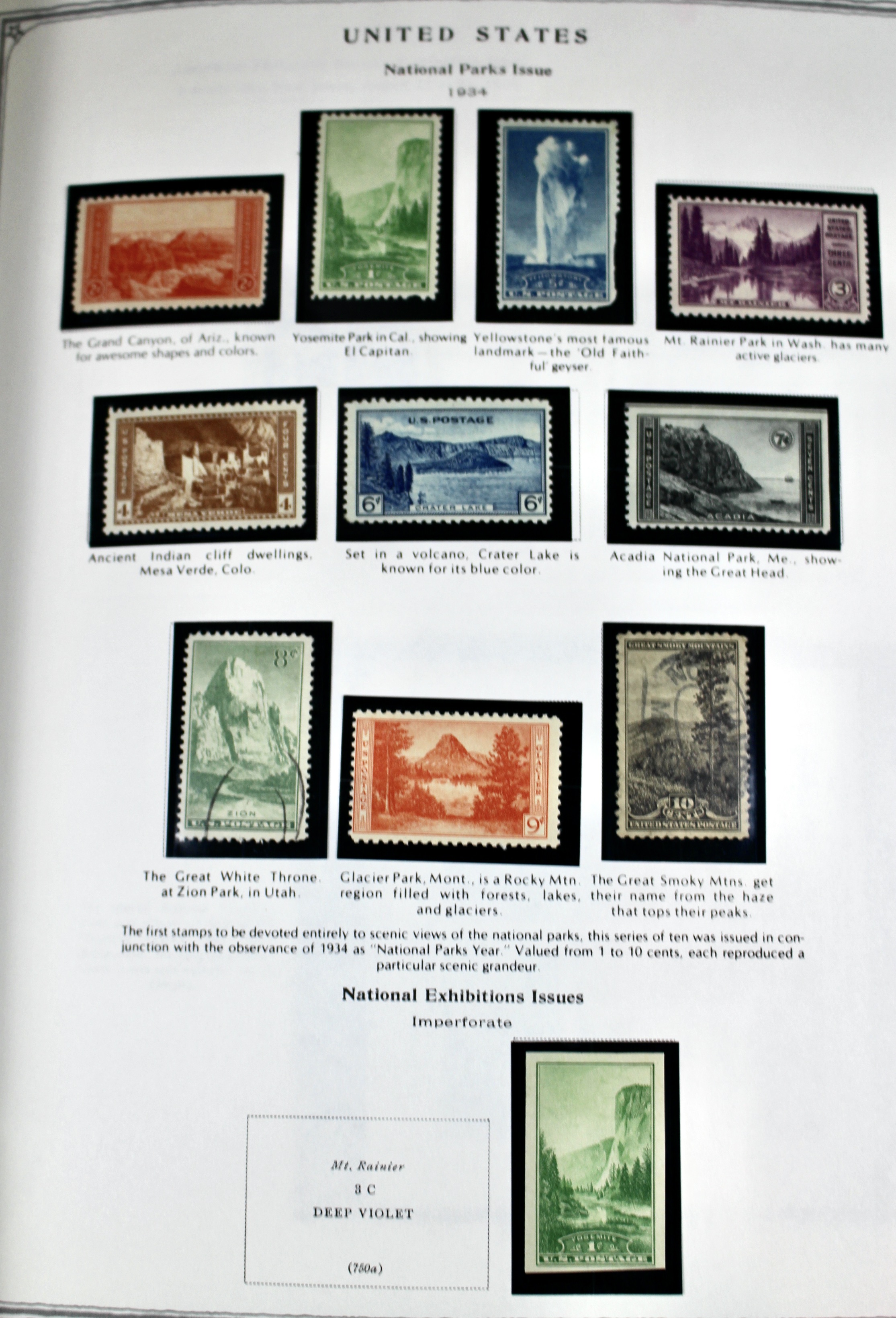 Comprehensive U.S. Postage Stamp Collection, 1904 to 1970