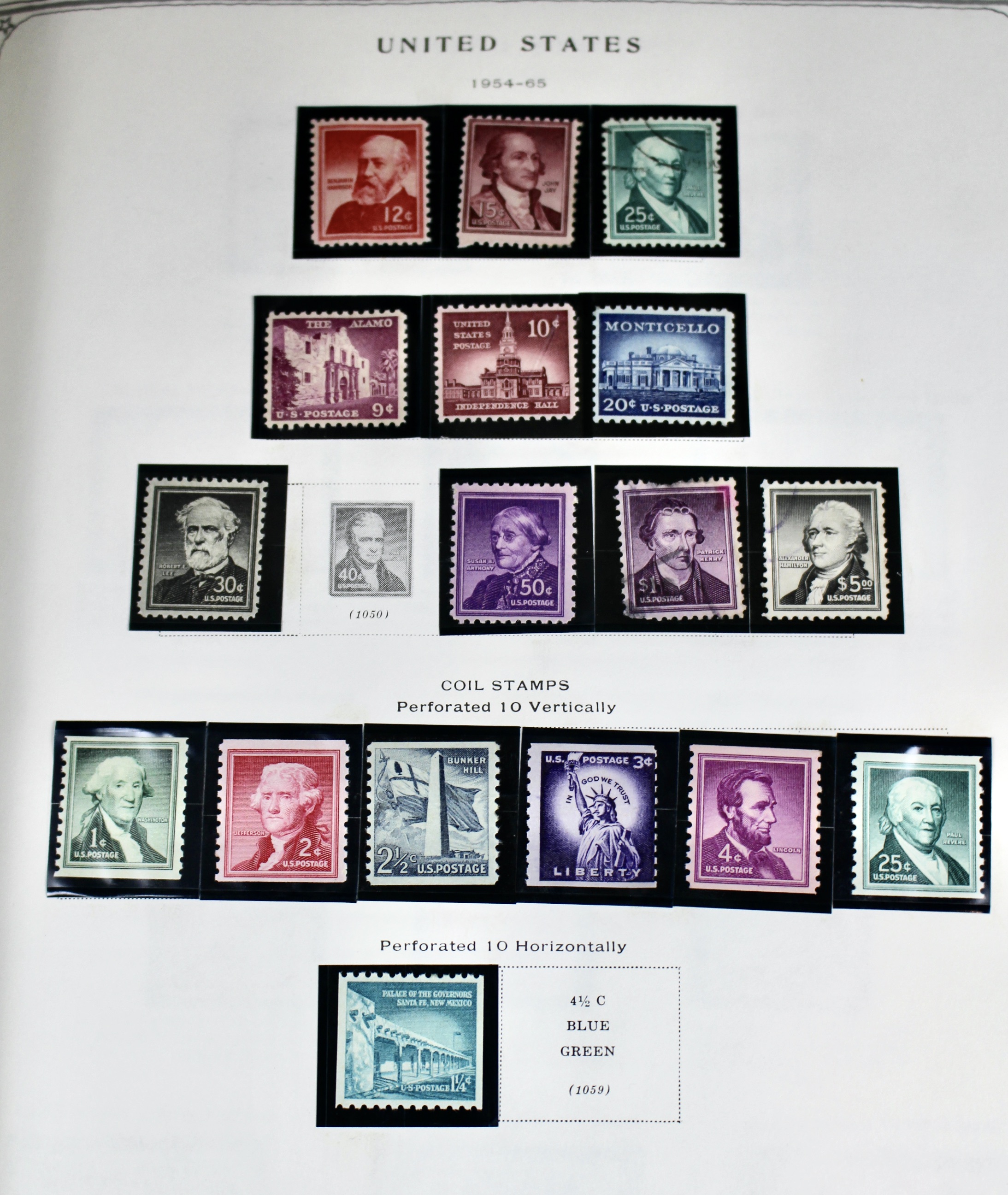 Comprehensive U.S. Postage Stamp Collection, 1904 to 1970