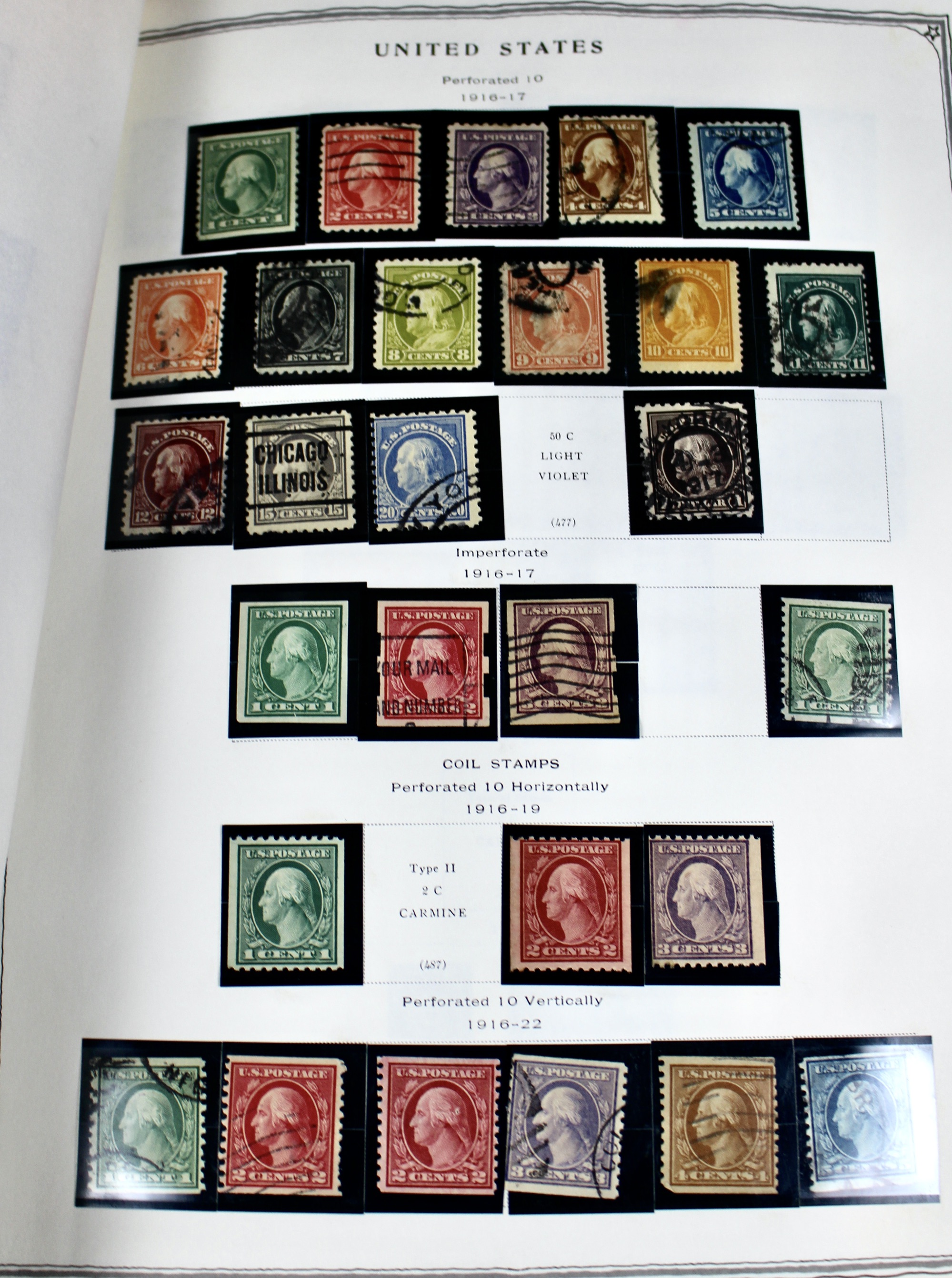 Comprehensive U.S. Postage Stamp Collection, 1904 to 1970