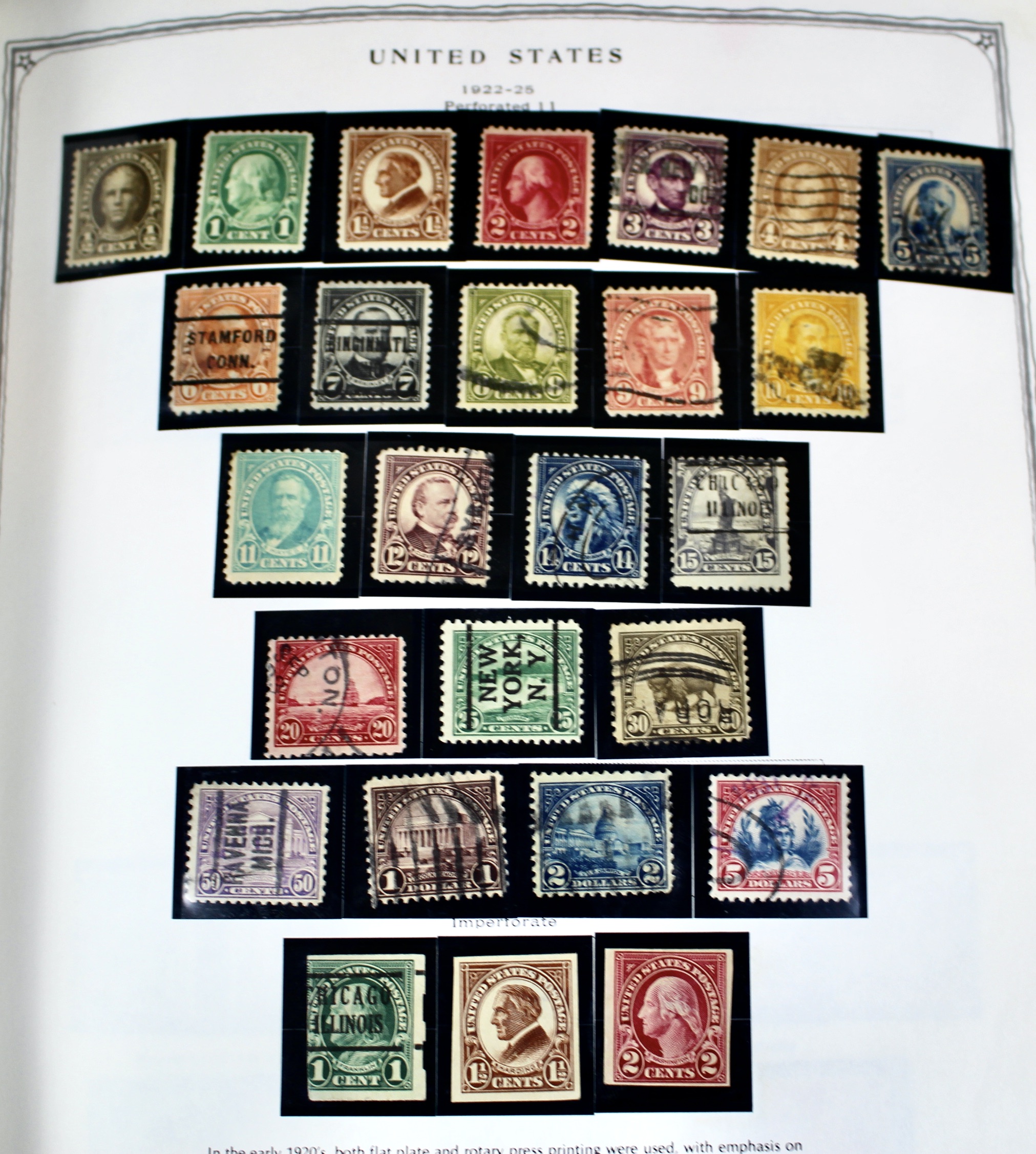 Comprehensive U.S. Postage Stamp Collection, 1904 to 1970