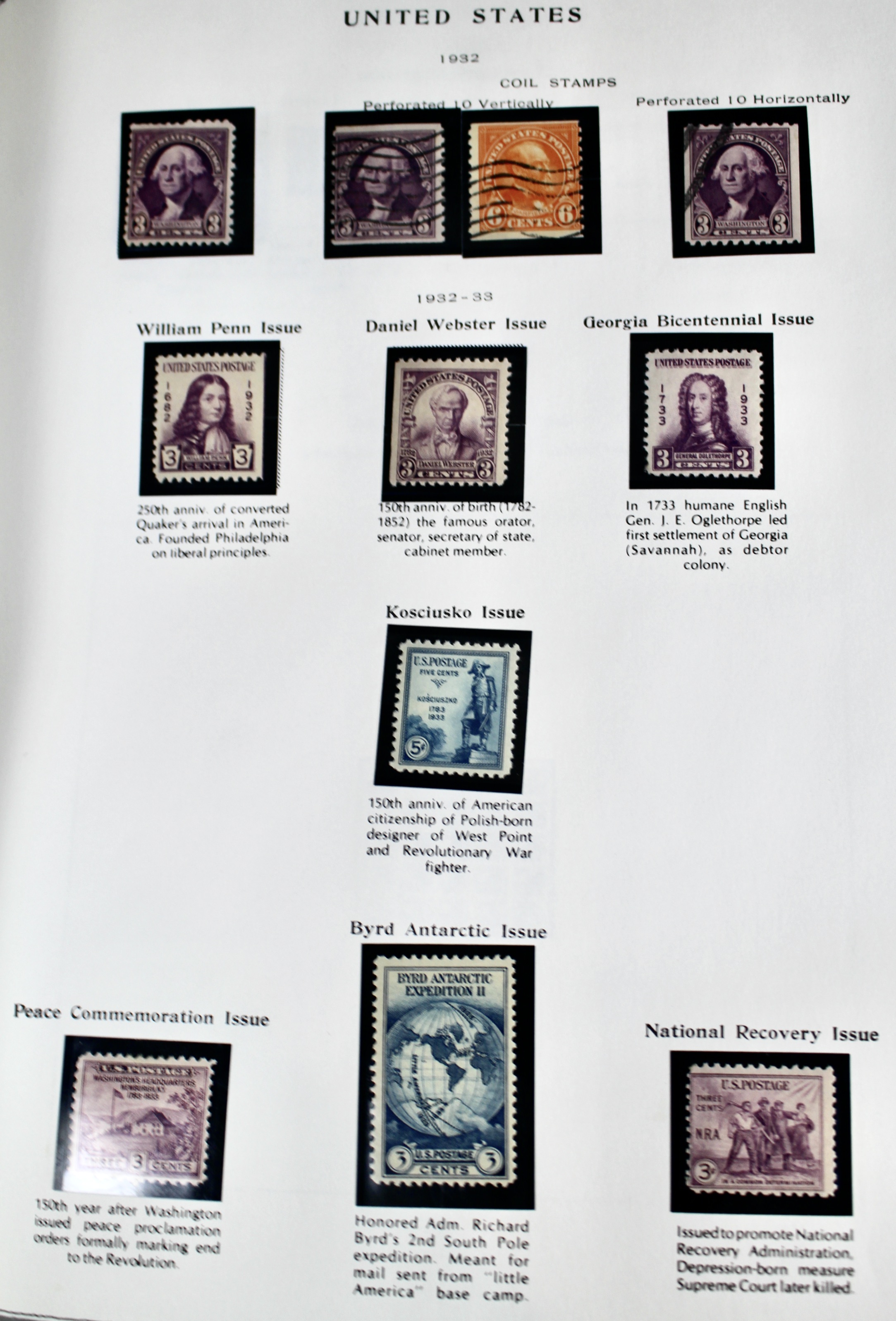 Comprehensive U.S. Postage Stamp Collection, 1904 to 1970