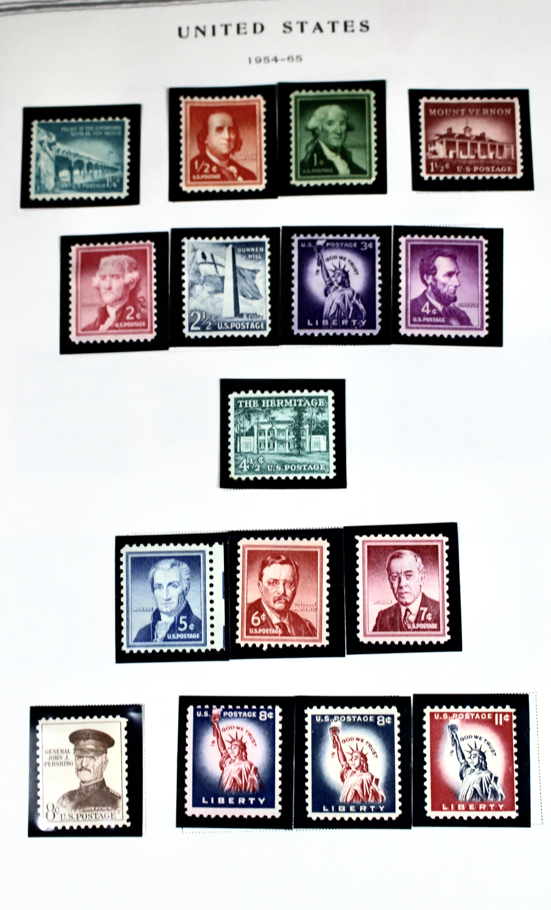 Comprehensive U.S. Postage Stamp Collection, 1904 to 1970