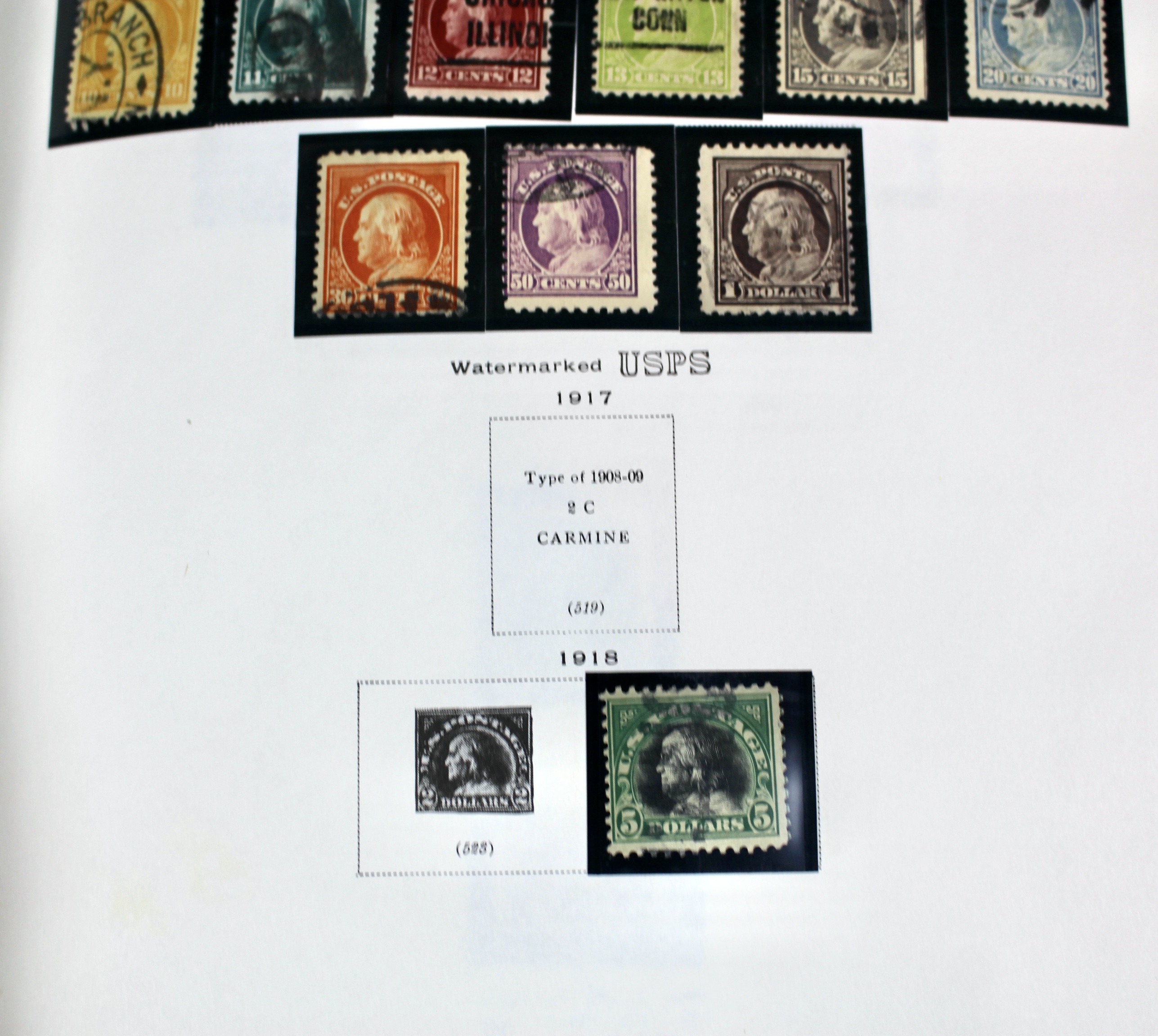 Comprehensive U.S. Postage Stamp Collection, 1904 to 1970