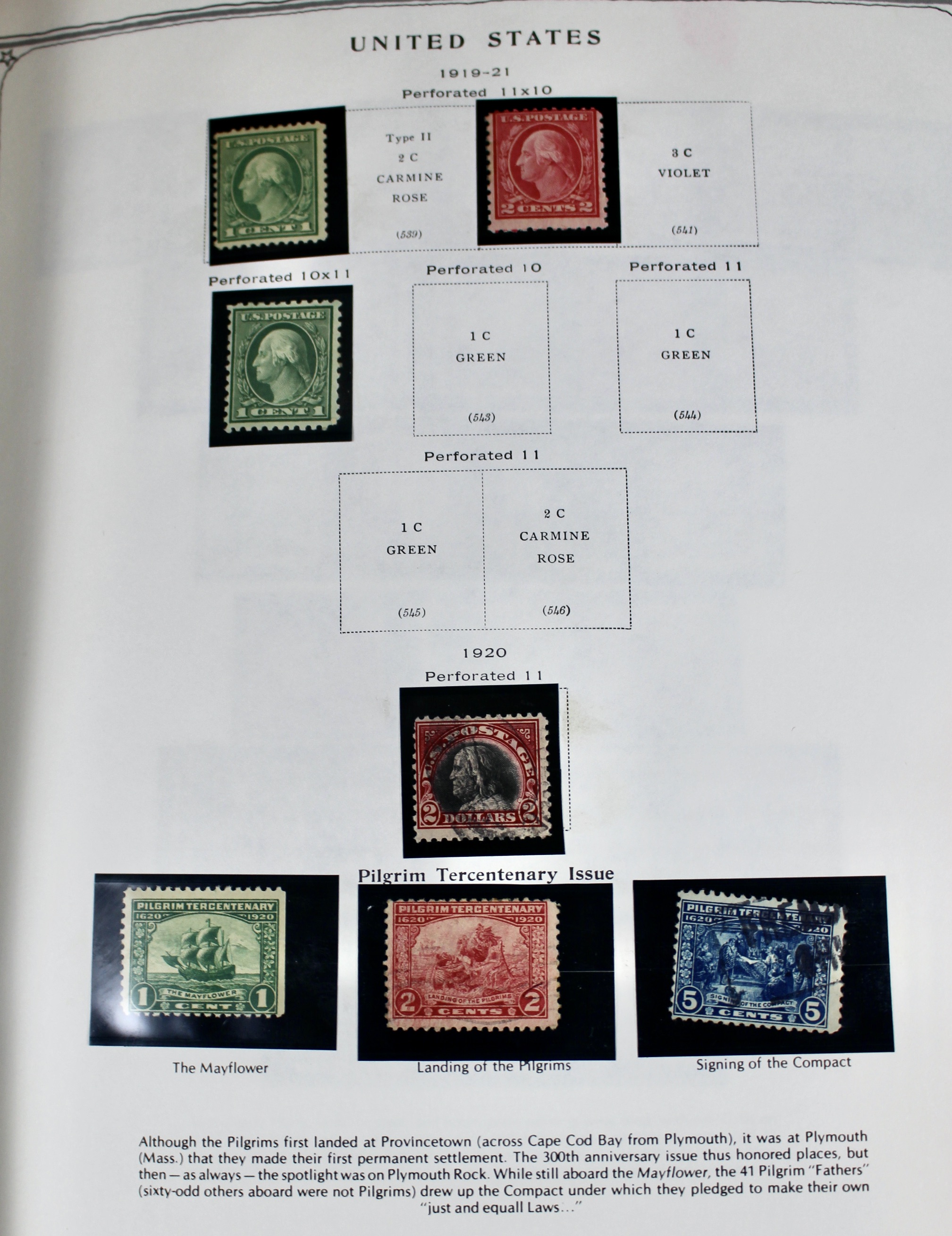 Comprehensive U.S. Postage Stamp Collection, 1904 to 1970