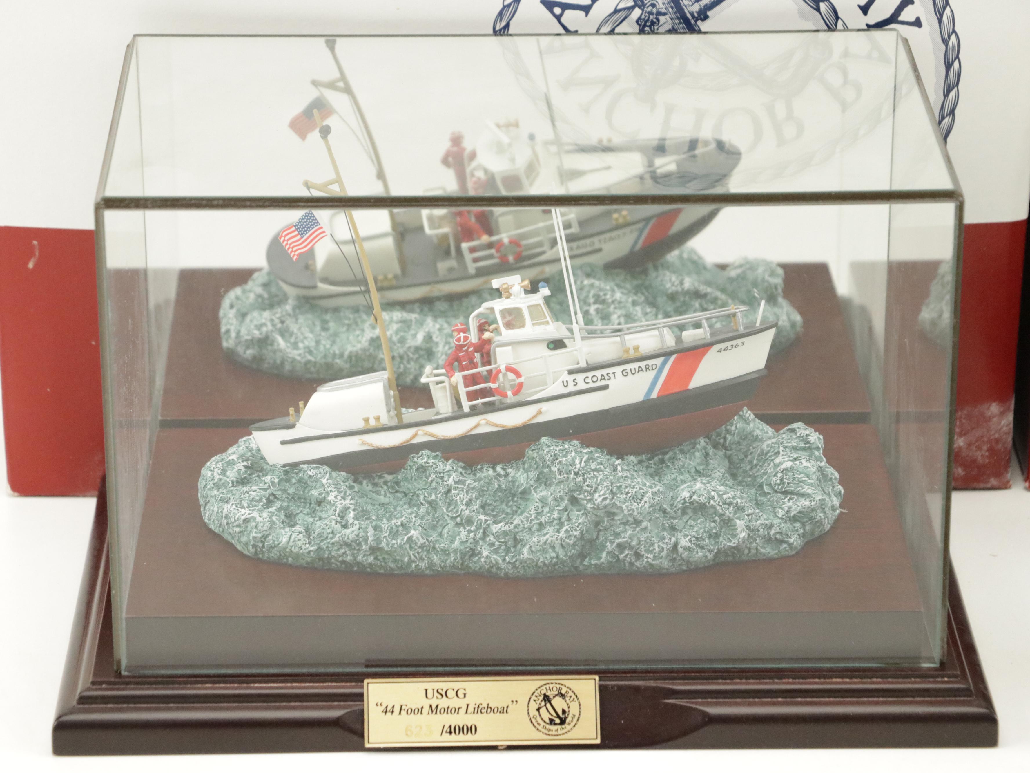 Anchor Bay "USCG 44 Foot Motor Lifeboat", Sardine Carrier "Lori'" Model Ships