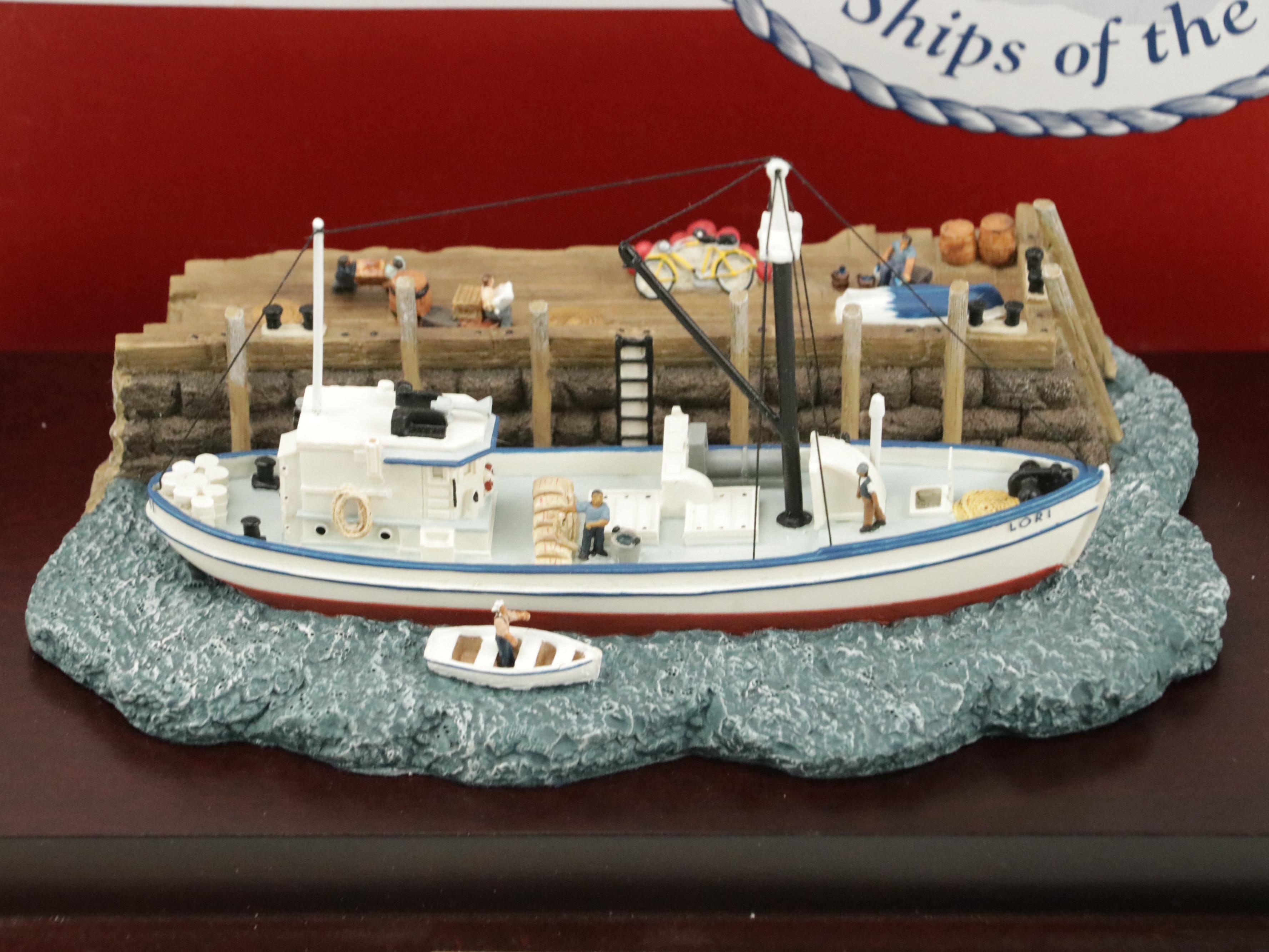 Anchor Bay "USCG 44 Foot Motor Lifeboat", Sardine Carrier "Lori'" Model Ships