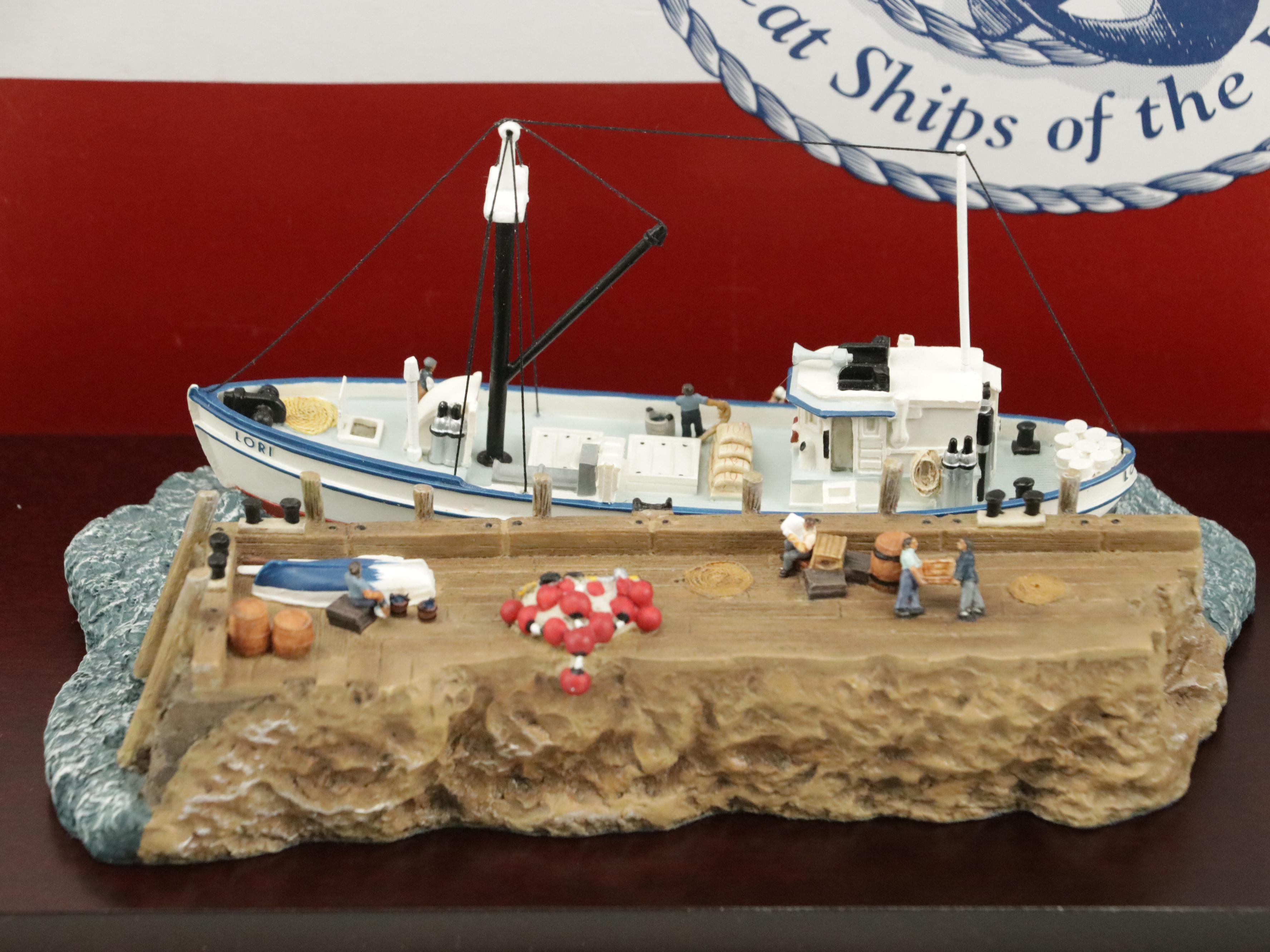 Anchor Bay "USCG 44 Foot Motor Lifeboat", Sardine Carrier "Lori'" Model Ships
