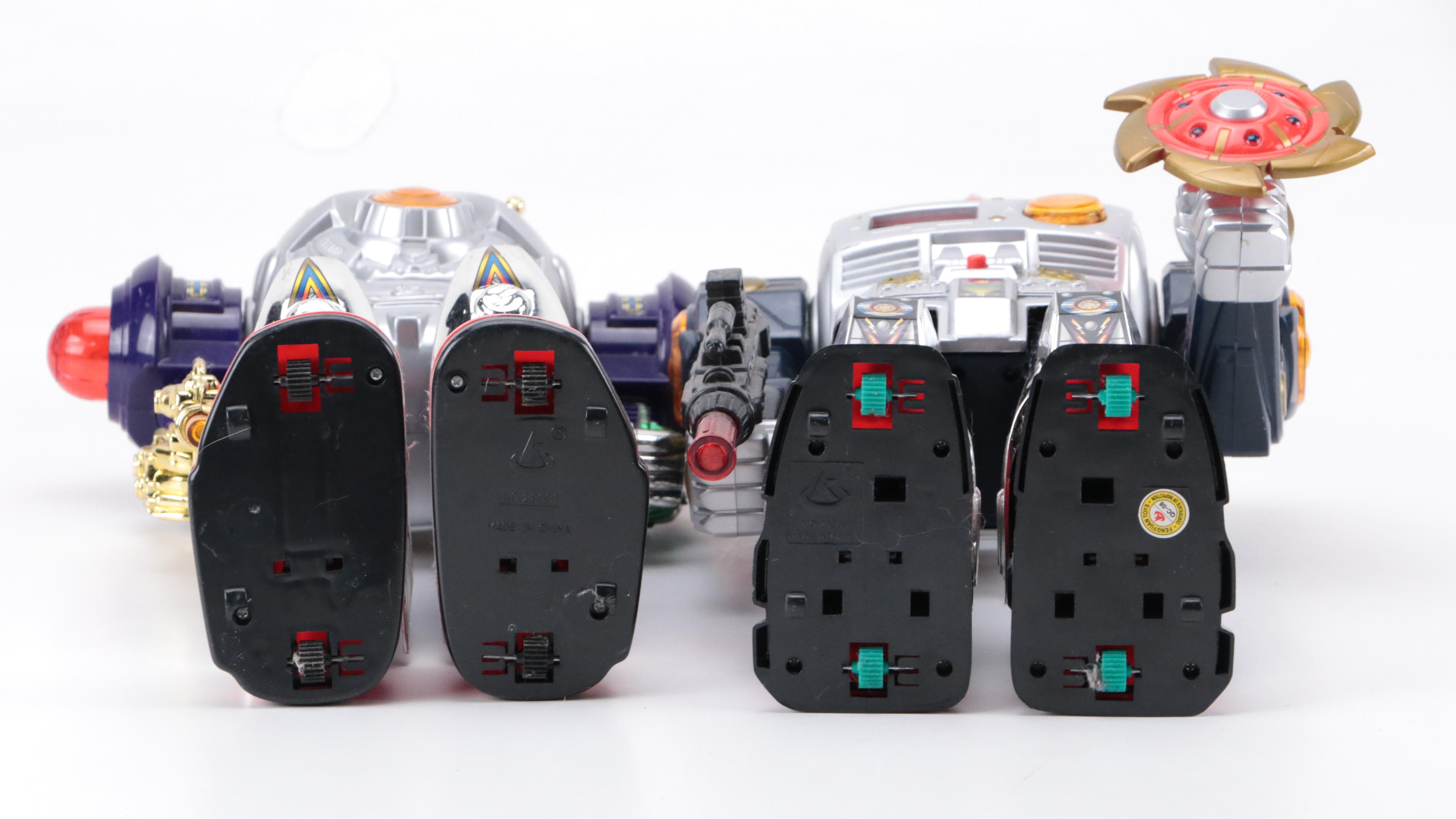 Super Interstellar Terminator and Superior New 28001 Action Robot Toys, Vintage