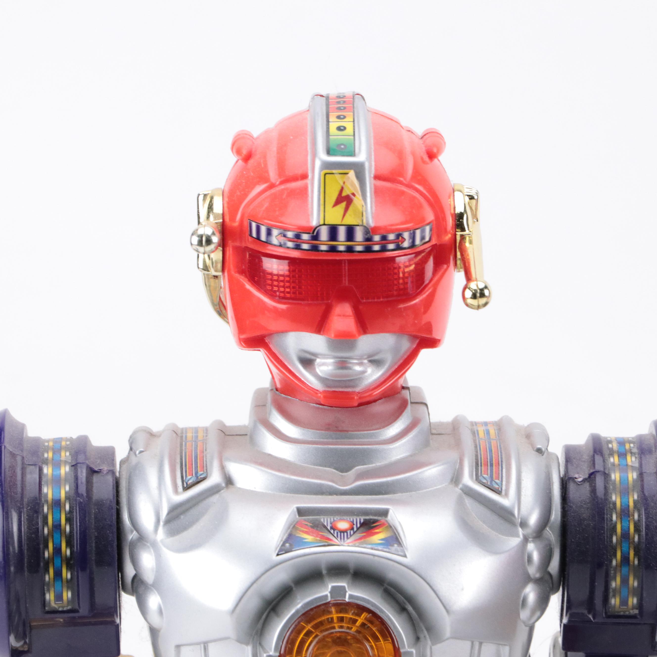 Super Interstellar Terminator and Superior New 28001 Action Robot Toys, Vintage