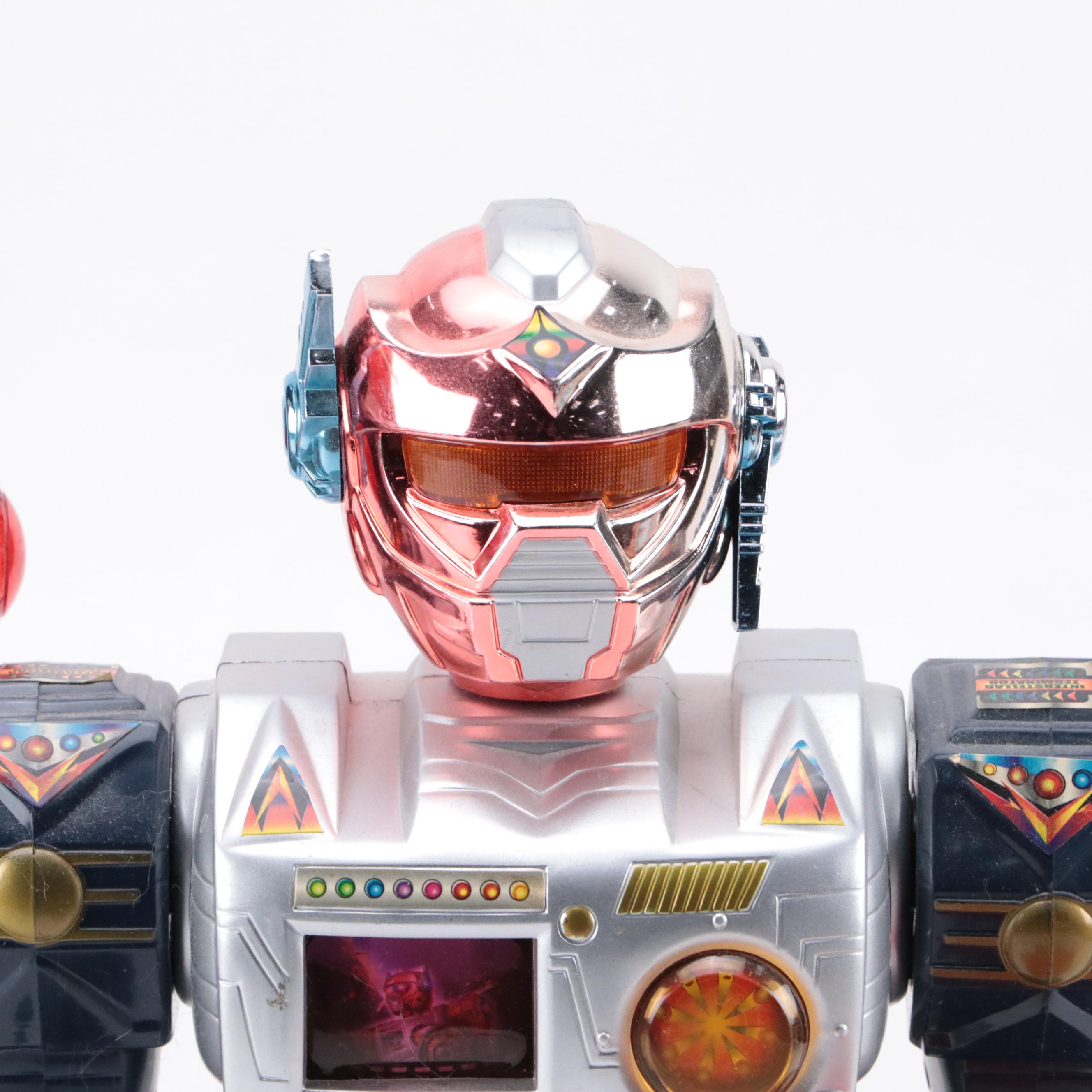 Super Interstellar Terminator and Superior New 28001 Action Robot Toys, Vintage