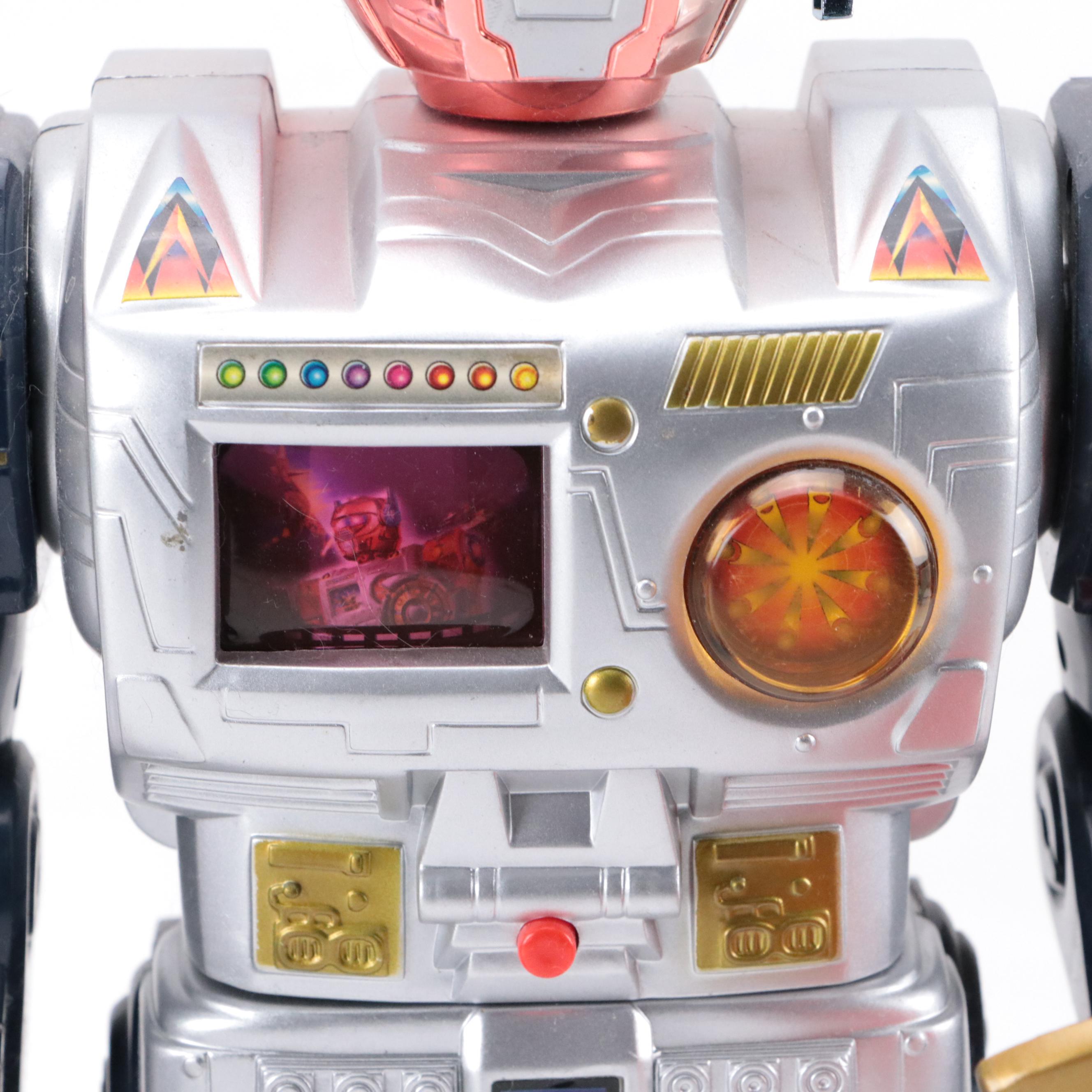 Super Interstellar Terminator and Superior New 28001 Action Robot Toys, Vintage