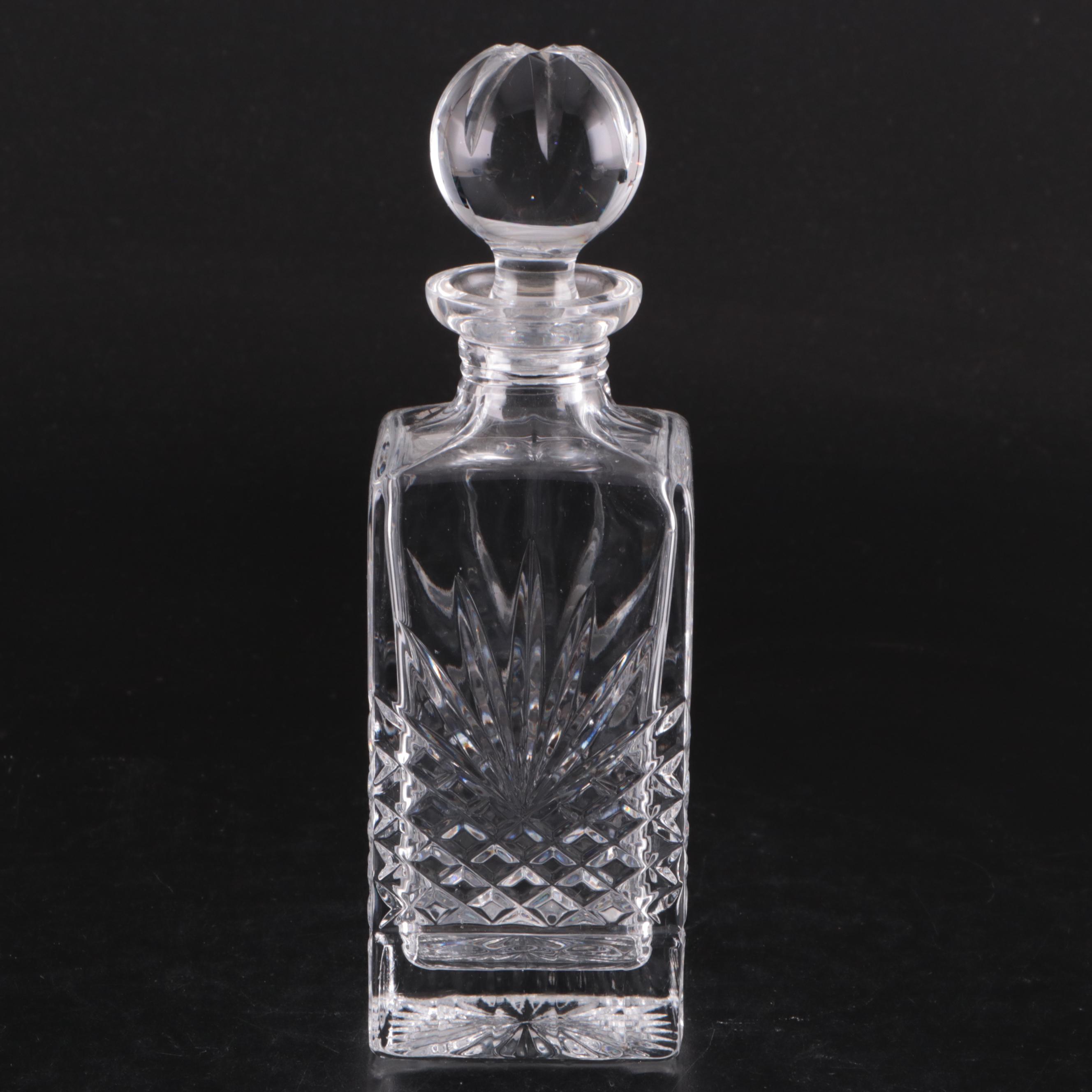 Waterford Crystal "Kilkenny" Table Lamp with Other Crystal Decanter and