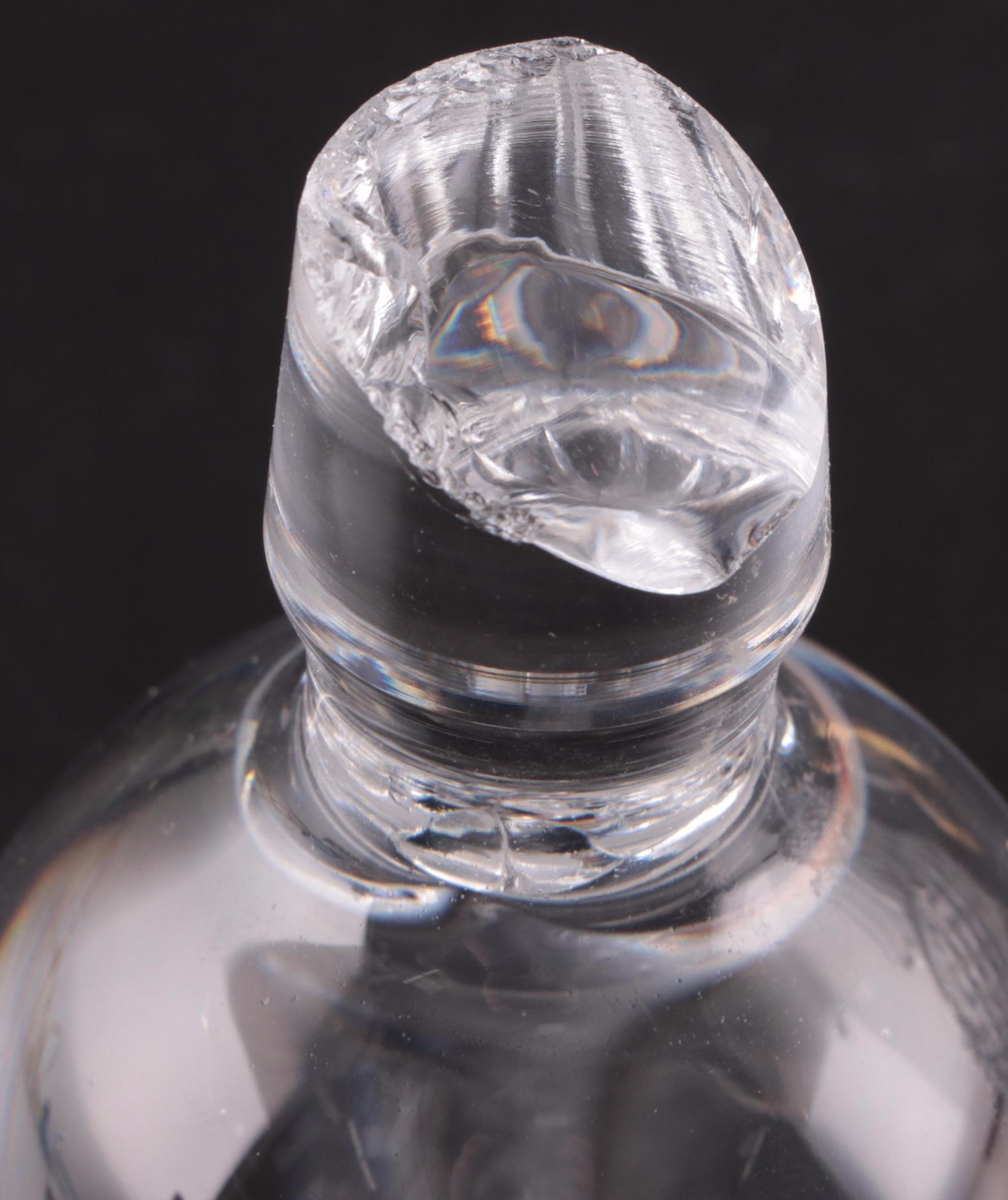 Waterford Crystal "Kilkenny" Table Lamp with Other Crystal Decanter and