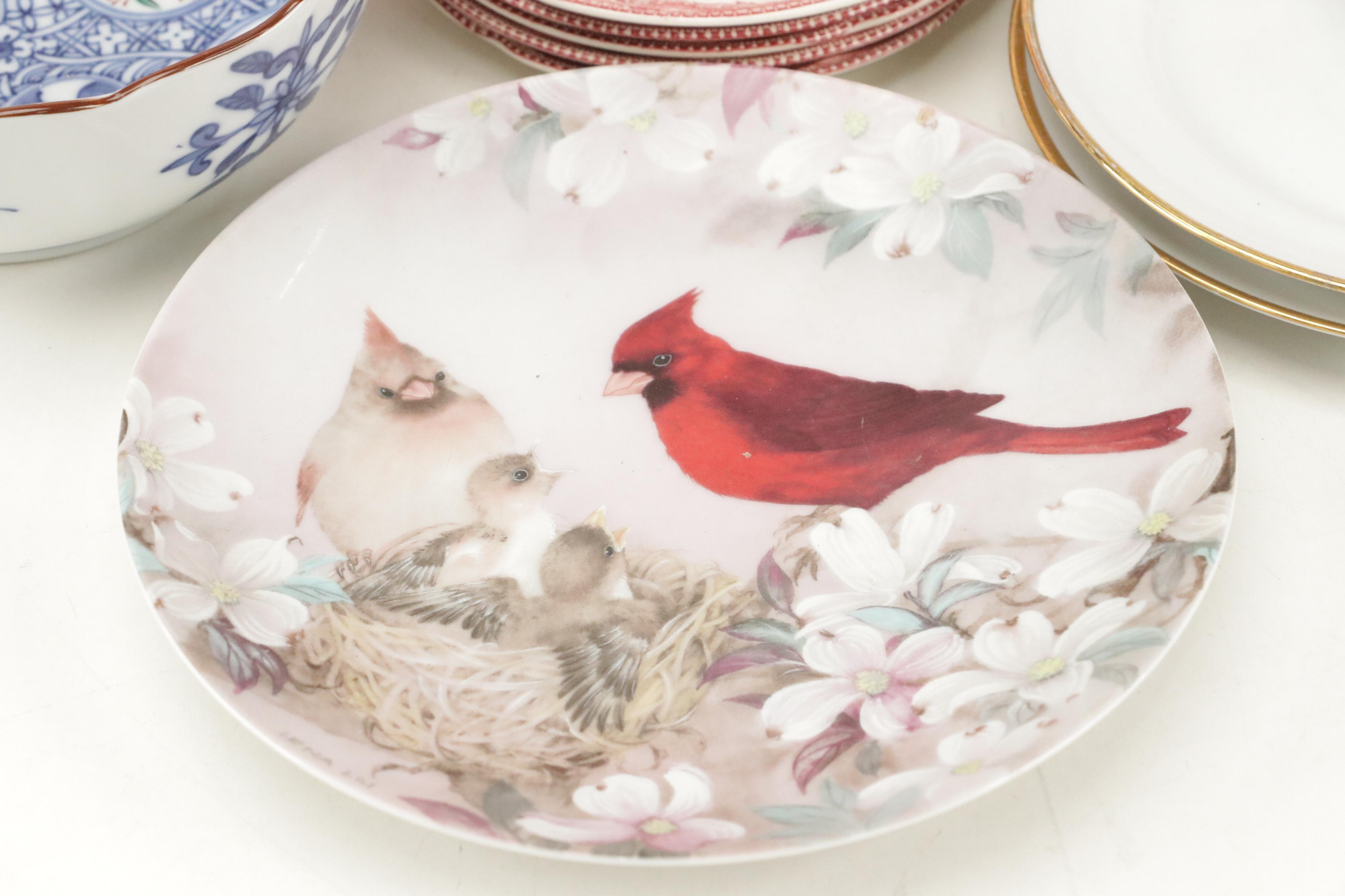 Johnson Bros "Old British Castles" Dinnerware with Other Ceramic Tableware