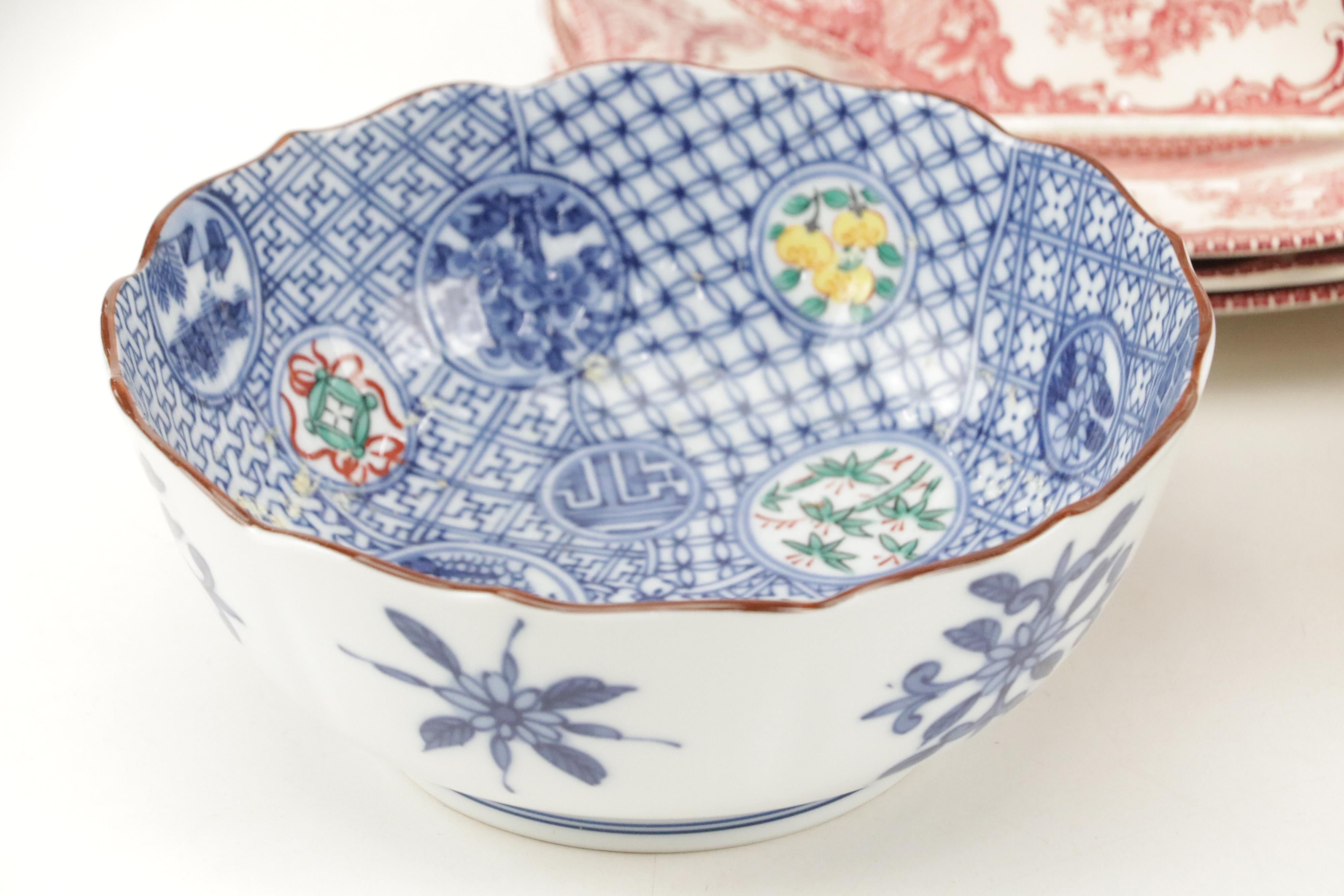 Johnson Bros "Old British Castles" Dinnerware with Other Ceramic Tableware