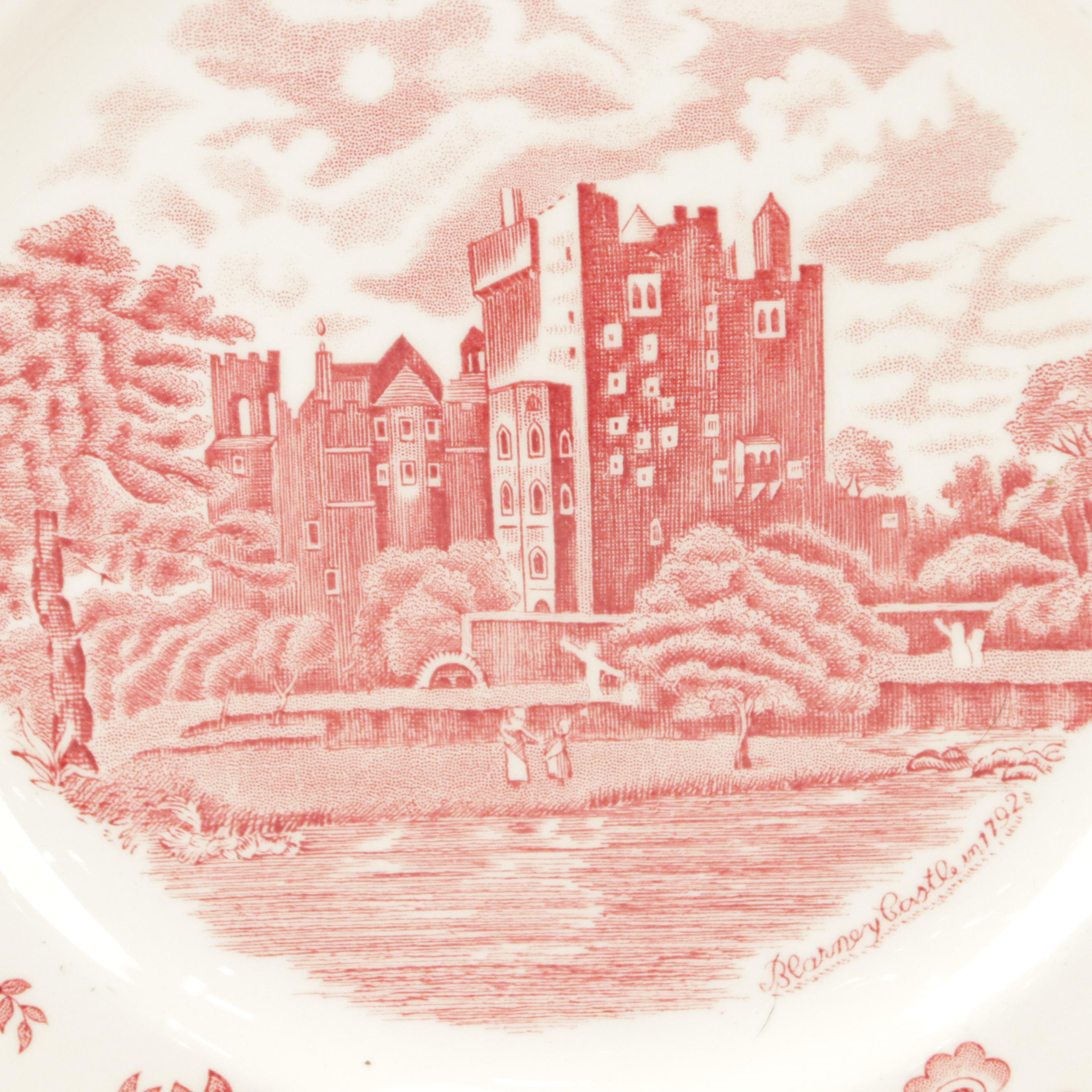 Johnson Bros "Old British Castles" Dinnerware with Other Ceramic Tableware