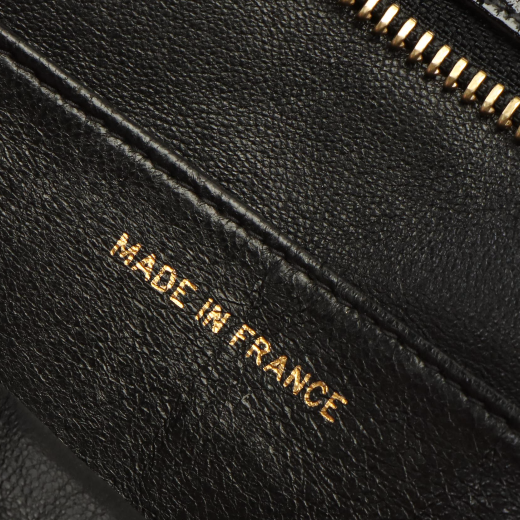 Chanel CC Logo Patent Leather Quilted Canvas XL Clutch Bag