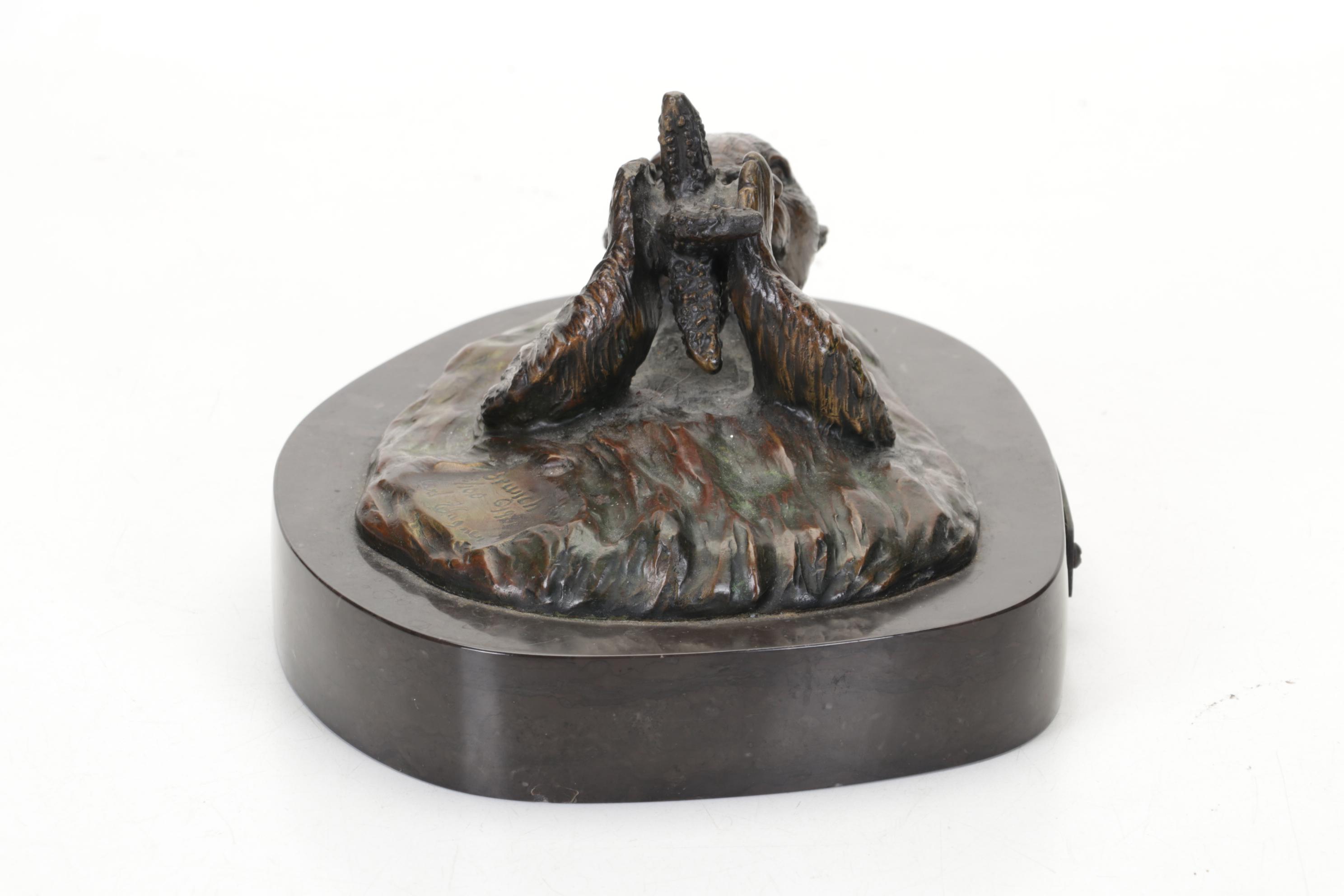 Carl Wagner Bronze Sculpture "Brunch," 1988 EBTH