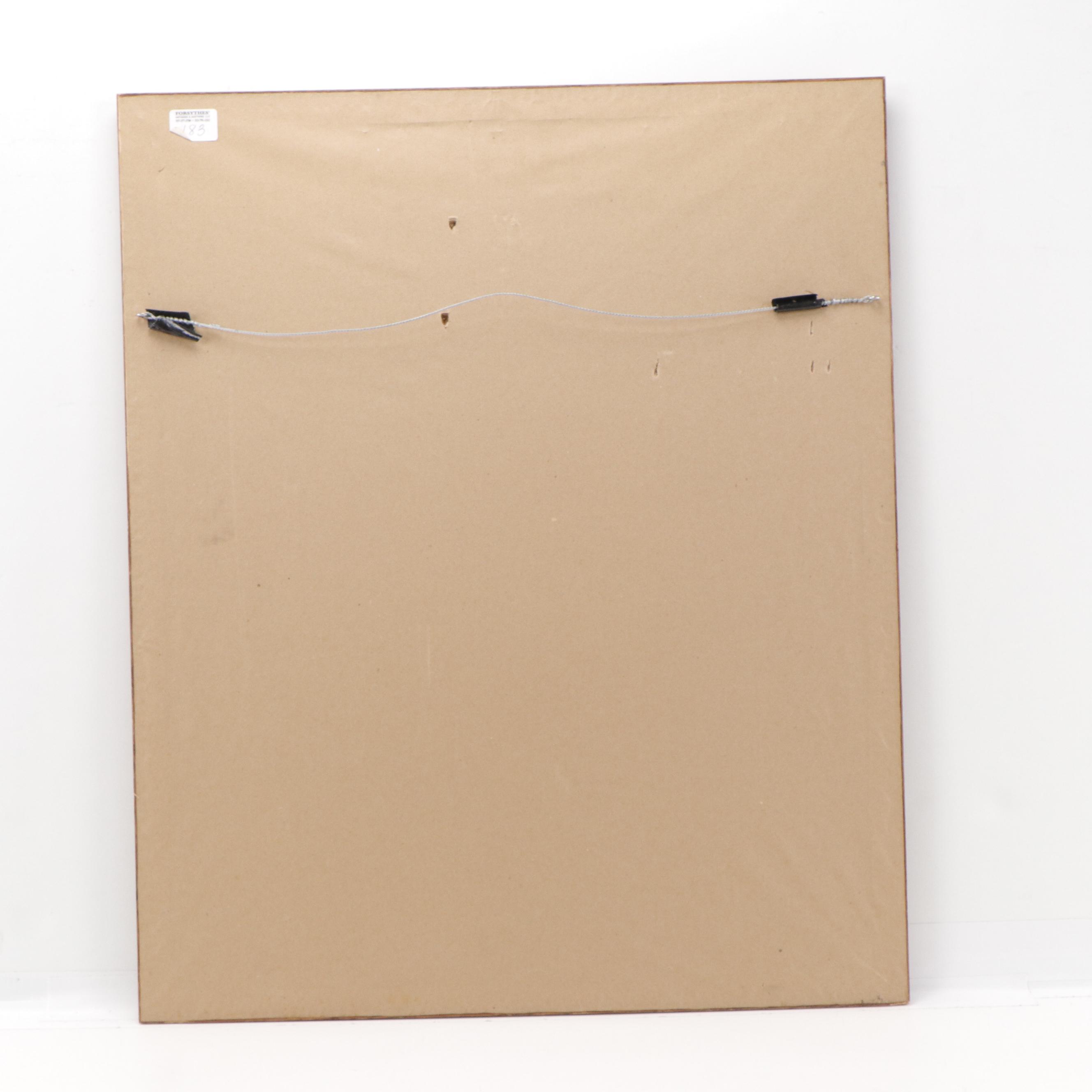 Pen & Ink With Watercolor Landscape Sketch "Central Park"