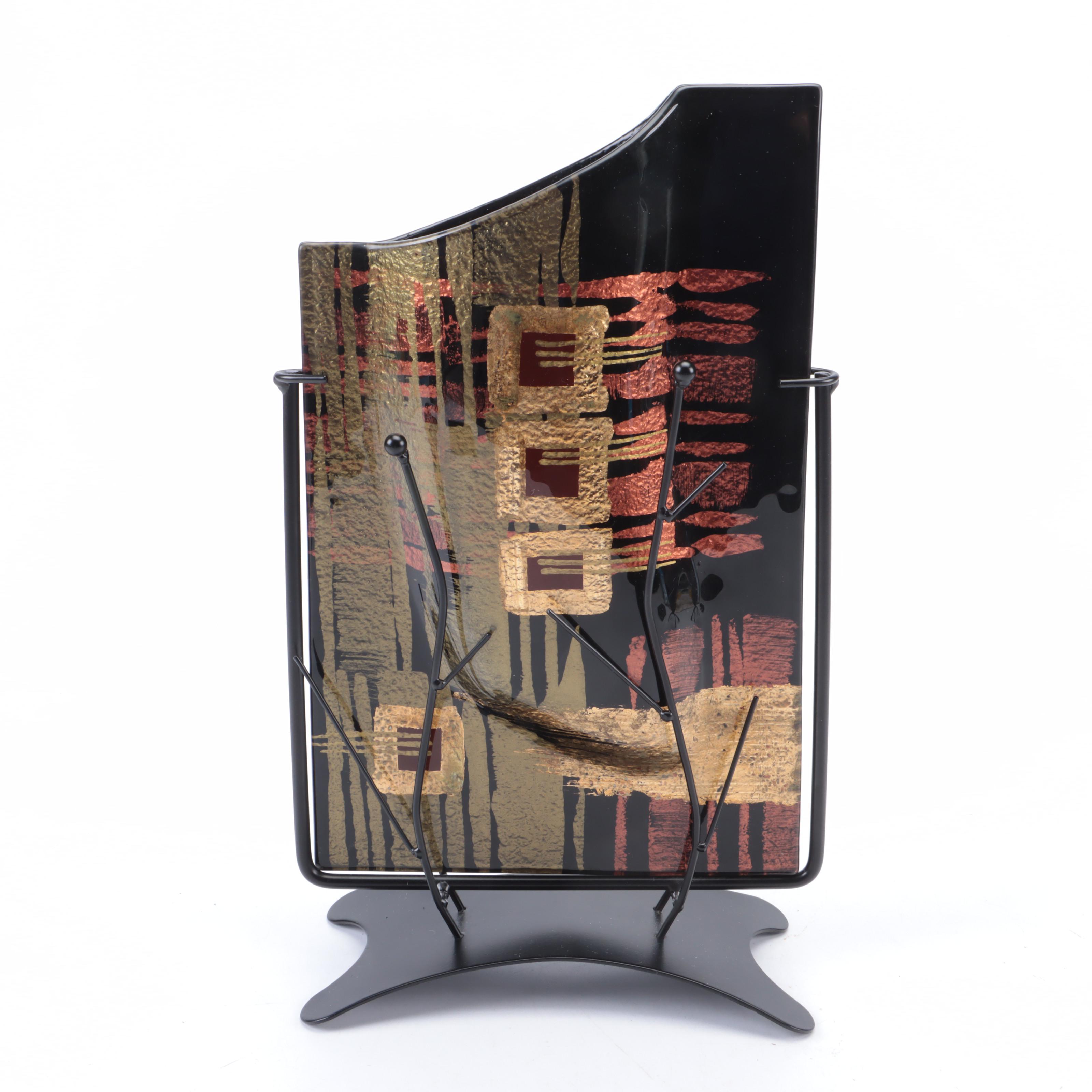 Benjamin Chang Jasmine Art Glass Slumped and Fused Glass Vessels