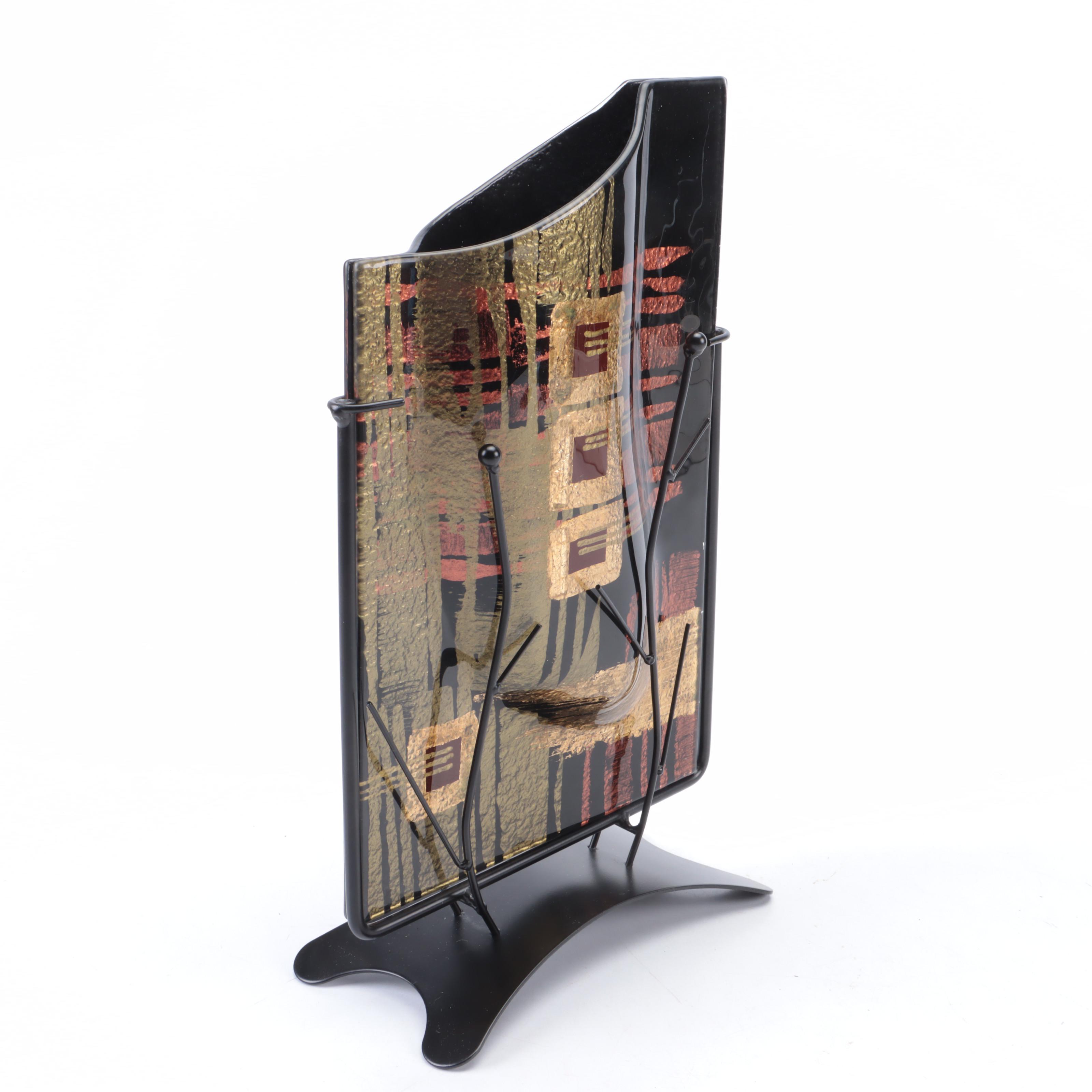 Benjamin Chang Jasmine Art Glass Slumped and Fused Glass Vessels