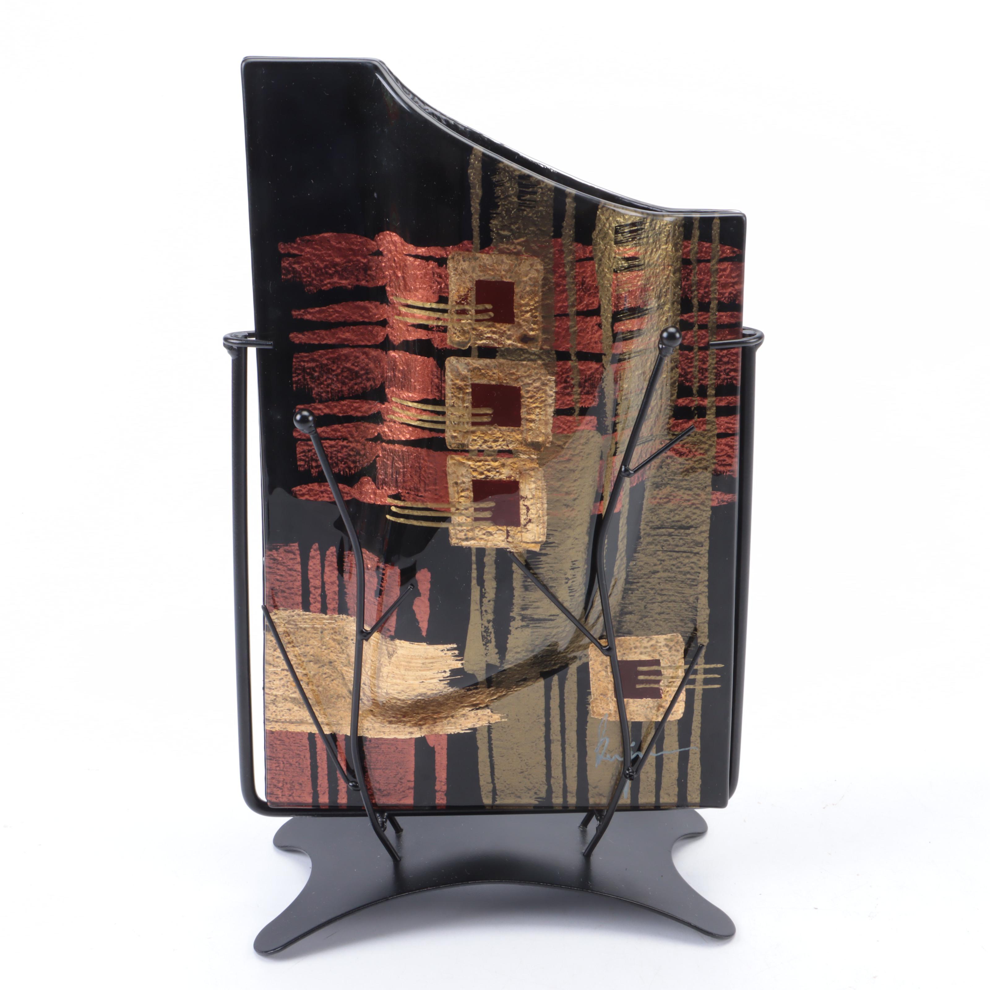 Benjamin Chang Jasmine Art Glass Slumped and Fused Glass Vessels