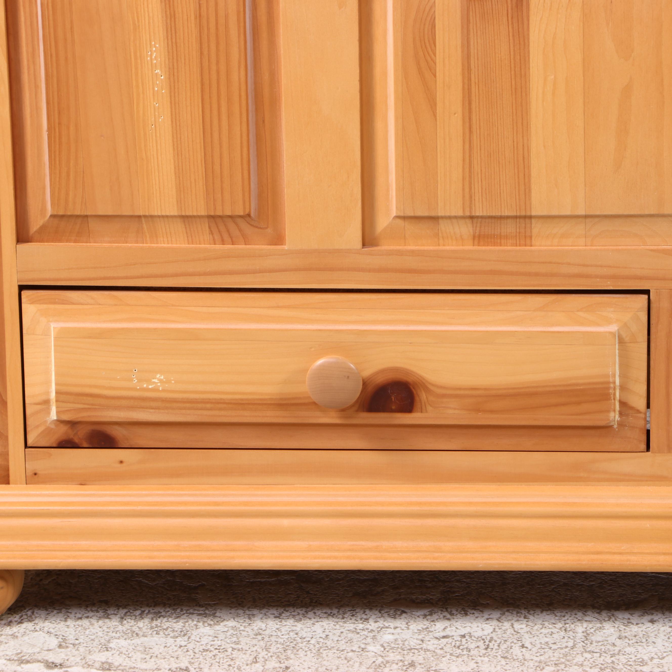 Broyhill "Fontana" Pine Two-Drawer Blanket Chest