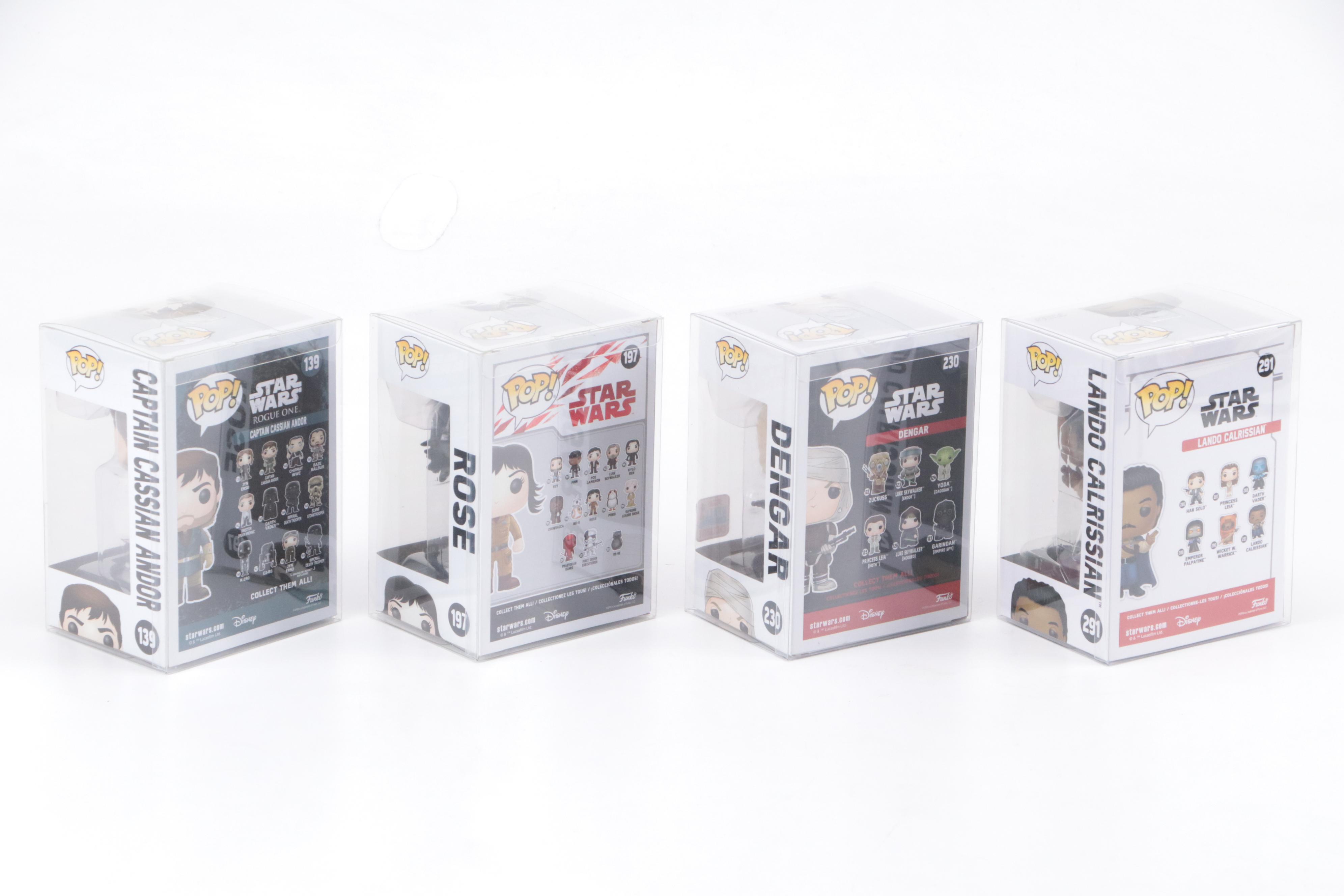 Funko Pop! Lando Calrissian, Rey, Kylo Ren, and More Vinyl Star Wars Bobbleheads