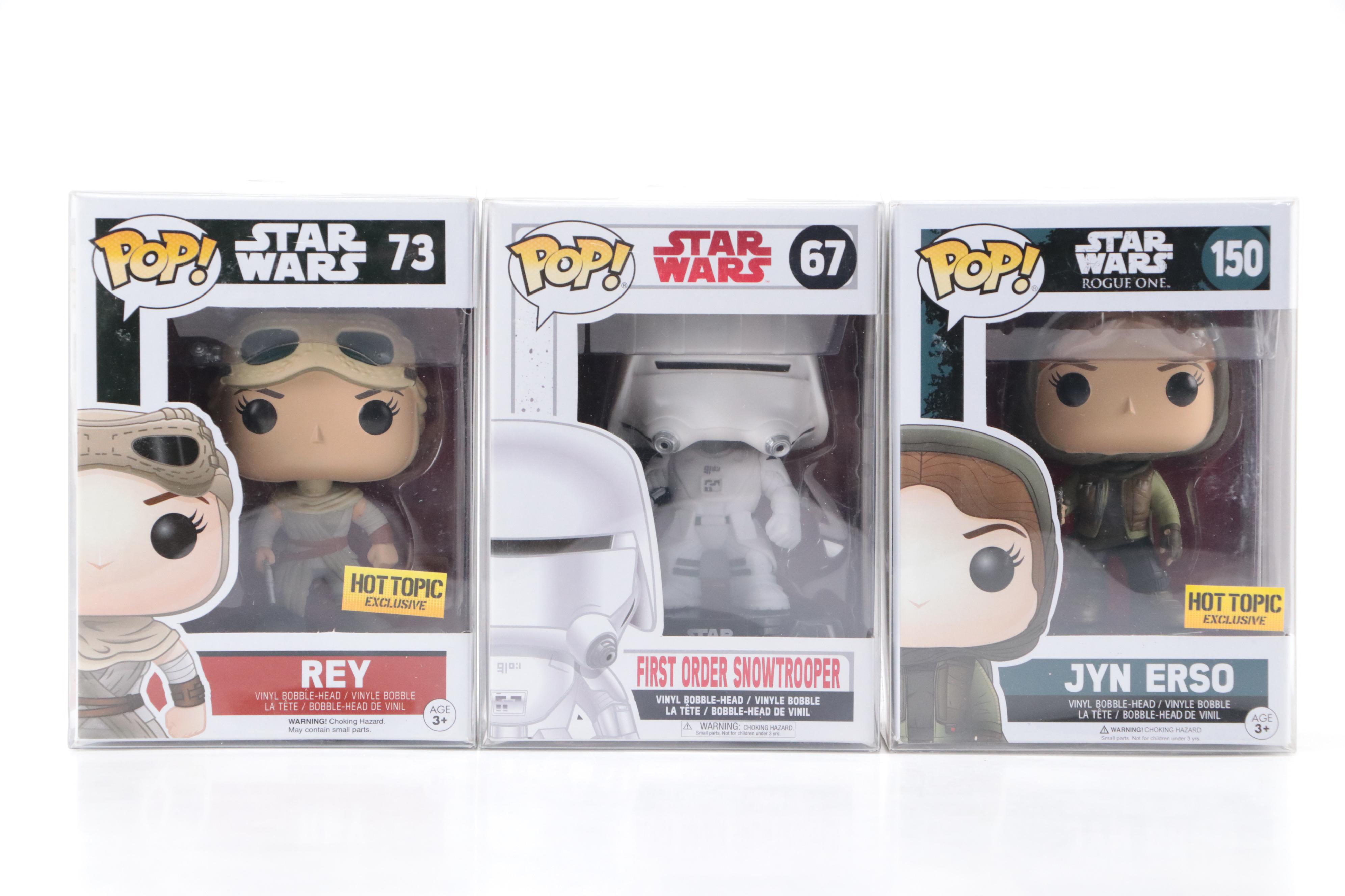 Funko Pop! Lando Calrissian, Rey, Kylo Ren, and More Vinyl Star Wars Bobbleheads