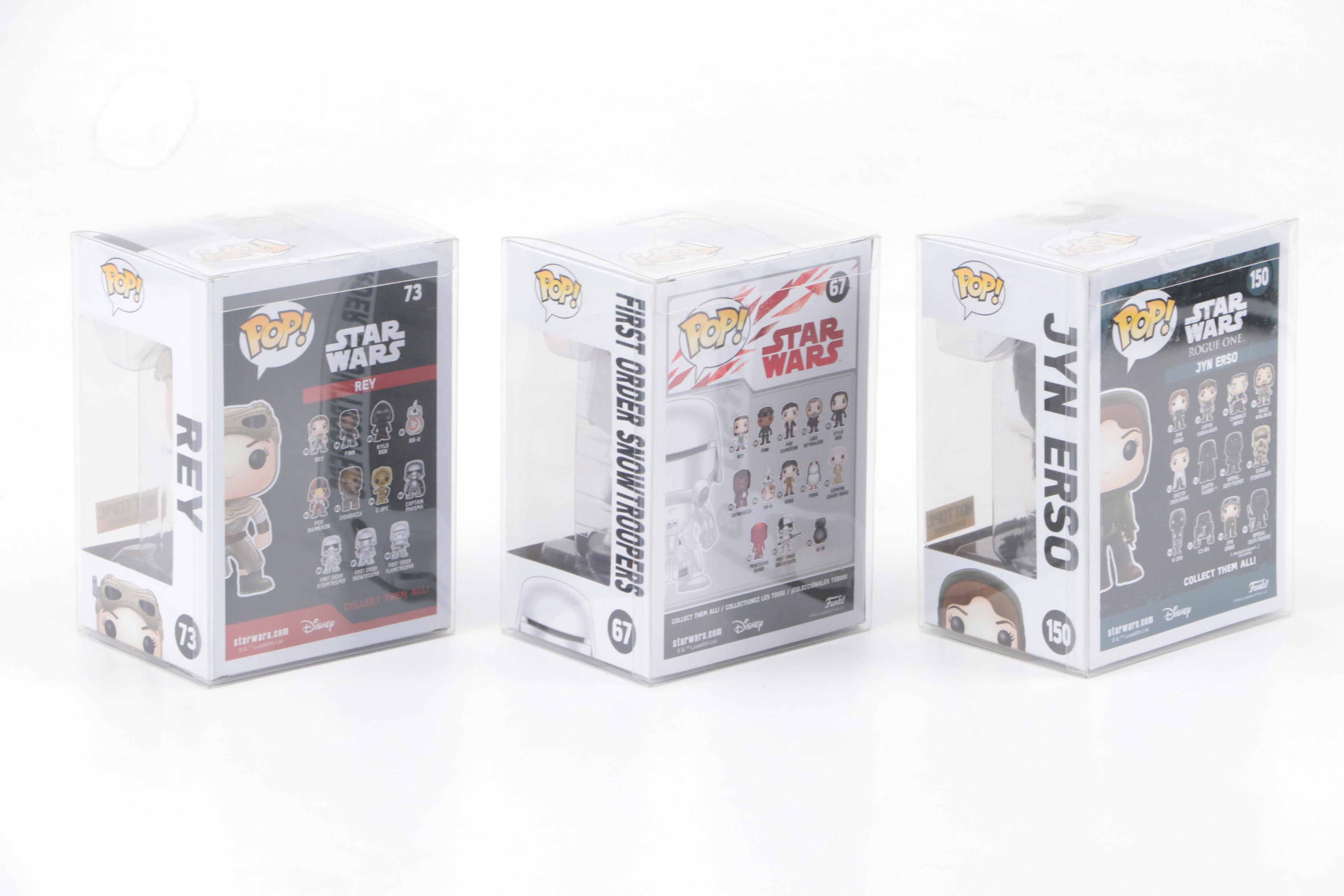 Funko Pop! Lando Calrissian, Rey, Kylo Ren, and More Vinyl Star Wars Bobbleheads