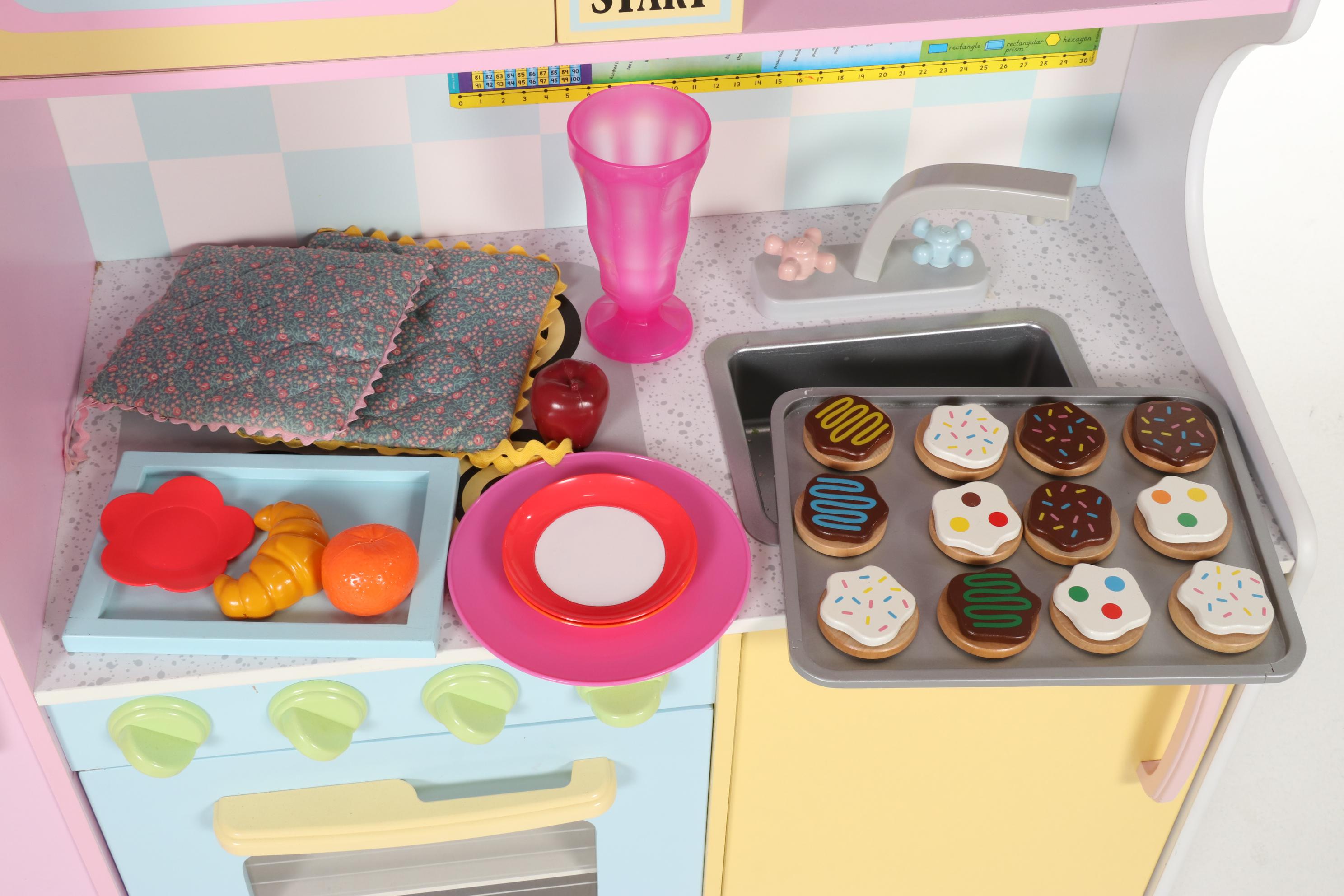 KidKraft Pretend Play Kitchen with Food and Other Accessories EBTH