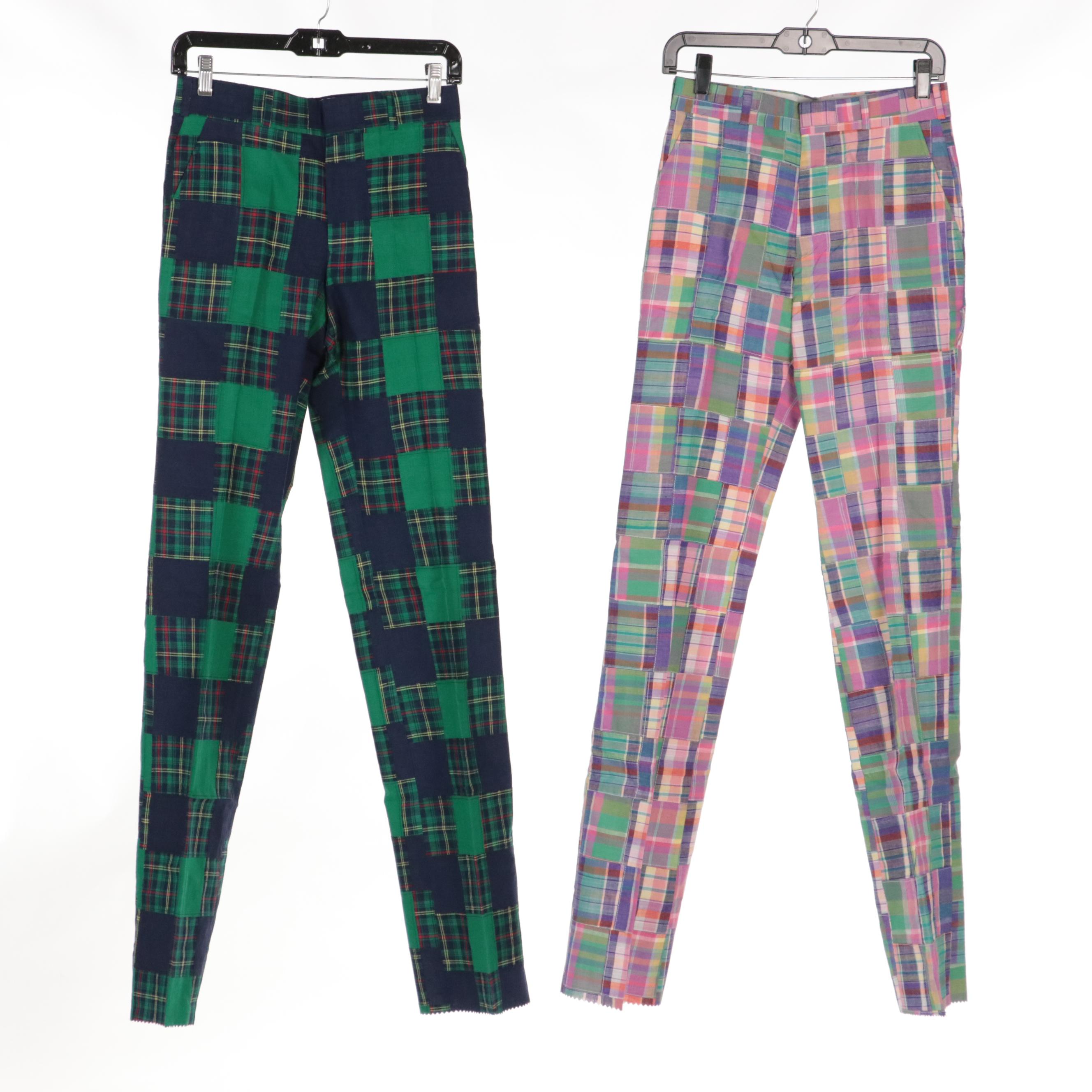 Men's Thomson Assorted Plaid, Patchwork, Striped and, Solid Pants, With Tags