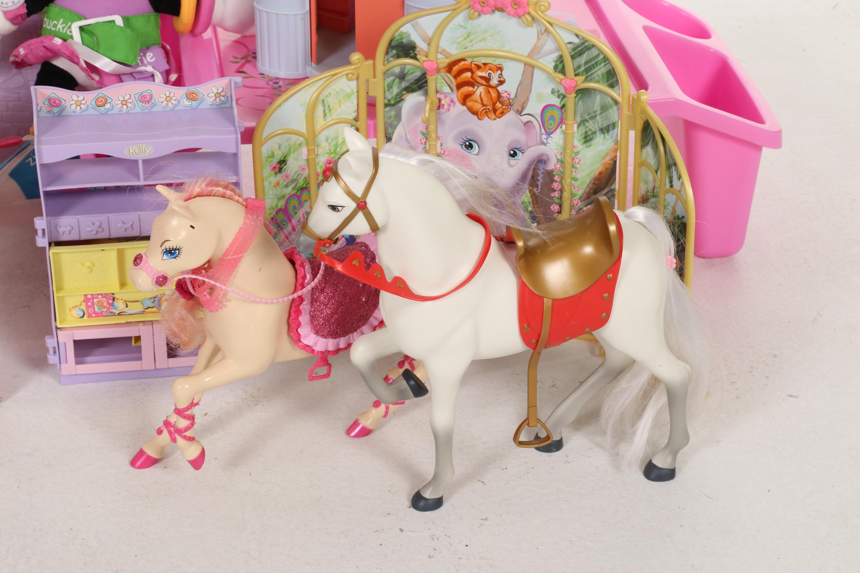 Mattel and Disney Prince and Princess Toys, Tower Playset and Accessories