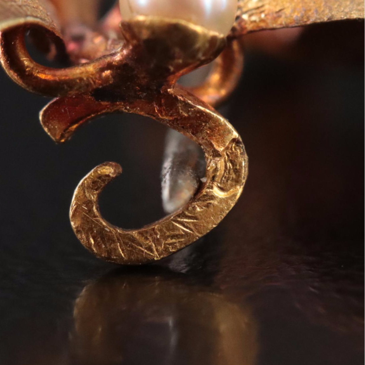 Antique 14K and 18K Brooches Featuring Whiteside & Blank