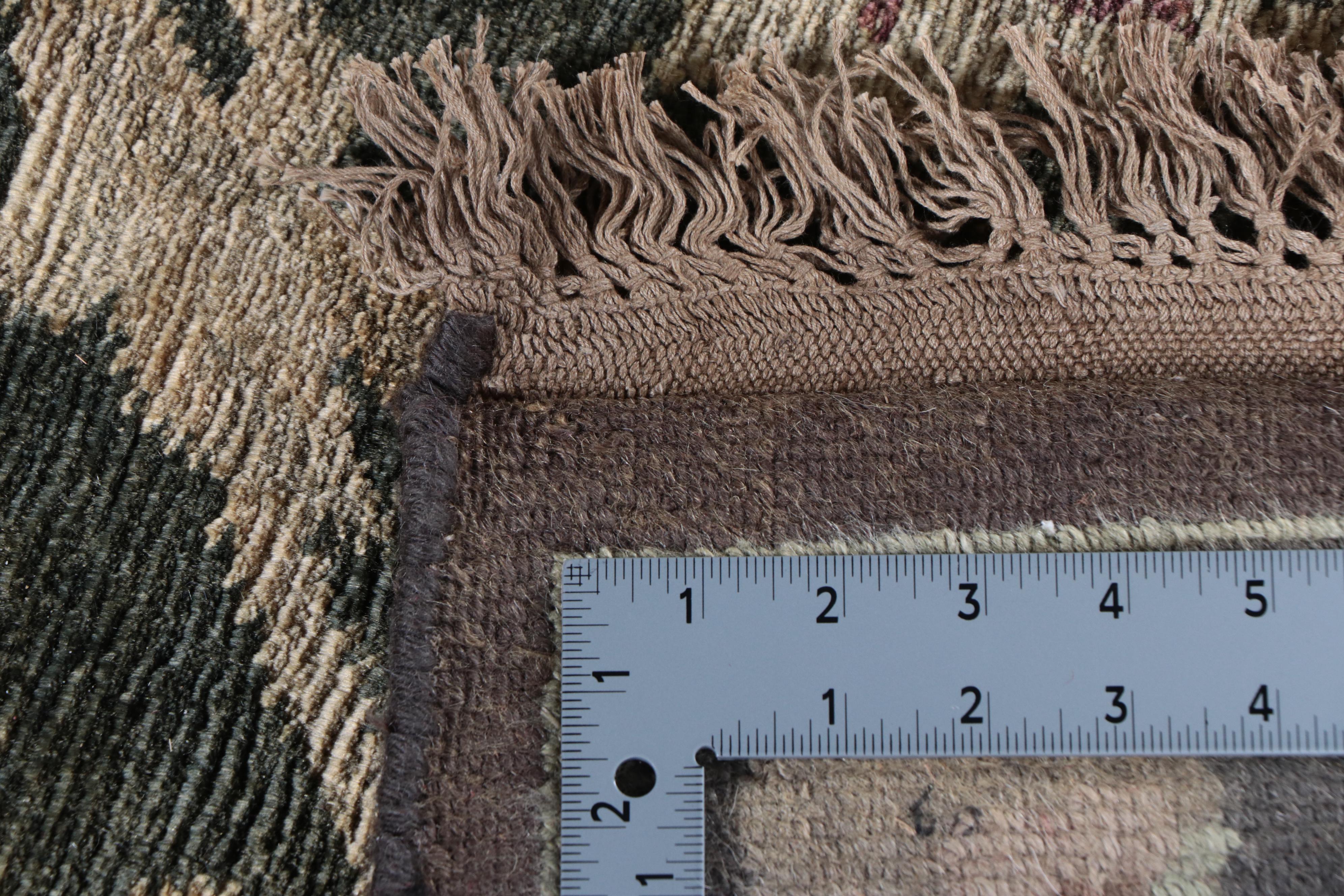 8' x 11'3 Hand-Knotted Kargil Collection Indian Jaipur Style Area Rug ...