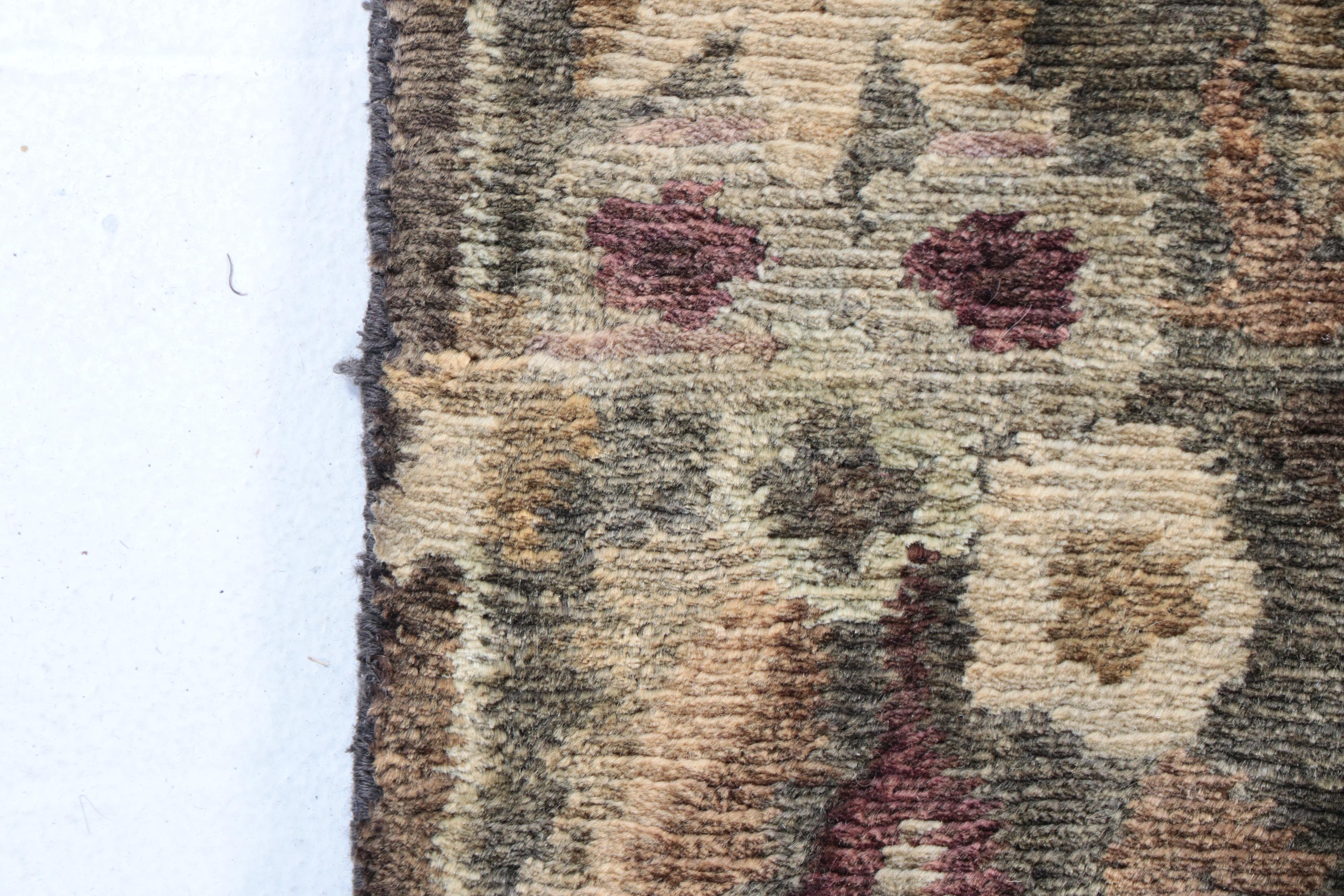 8' x 11'3 Hand-Knotted Kargil Collection Indian Jaipur Style Area Rug ...