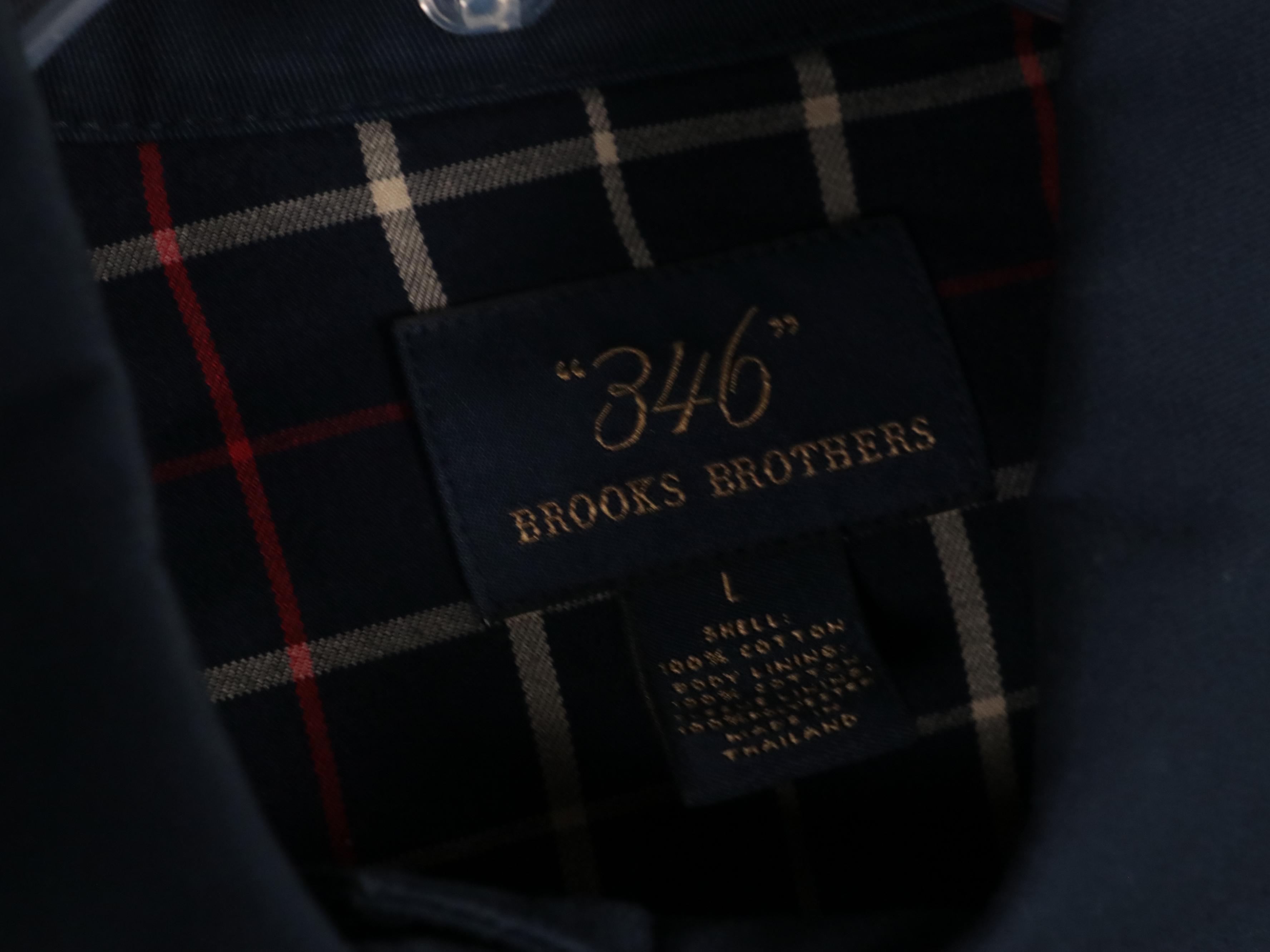 Men's Brooks Brothers 346 Cotton Twill Zip Jackets