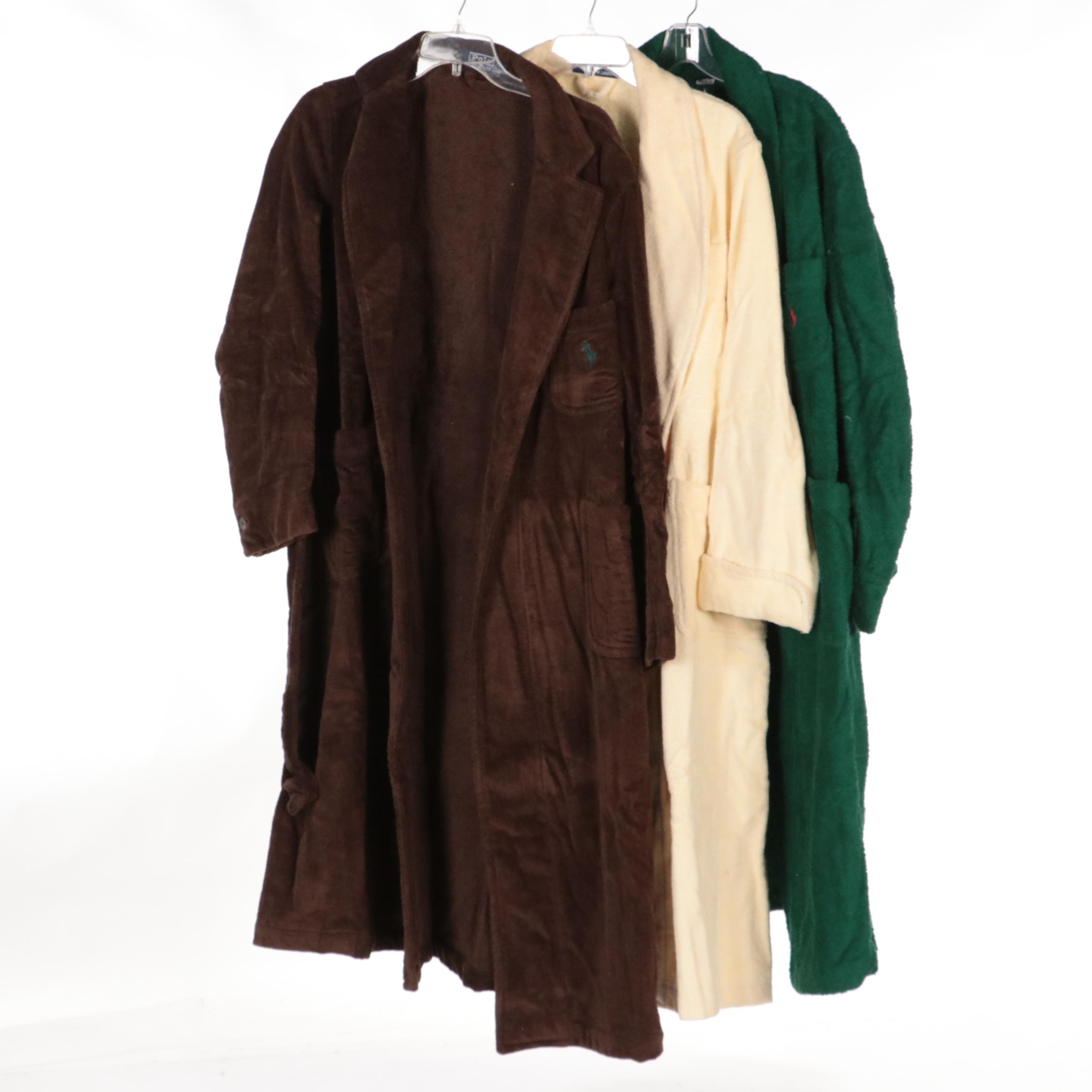 Men's Polo by Ralph Lauren Bath Robes in Cotton Terrycloth