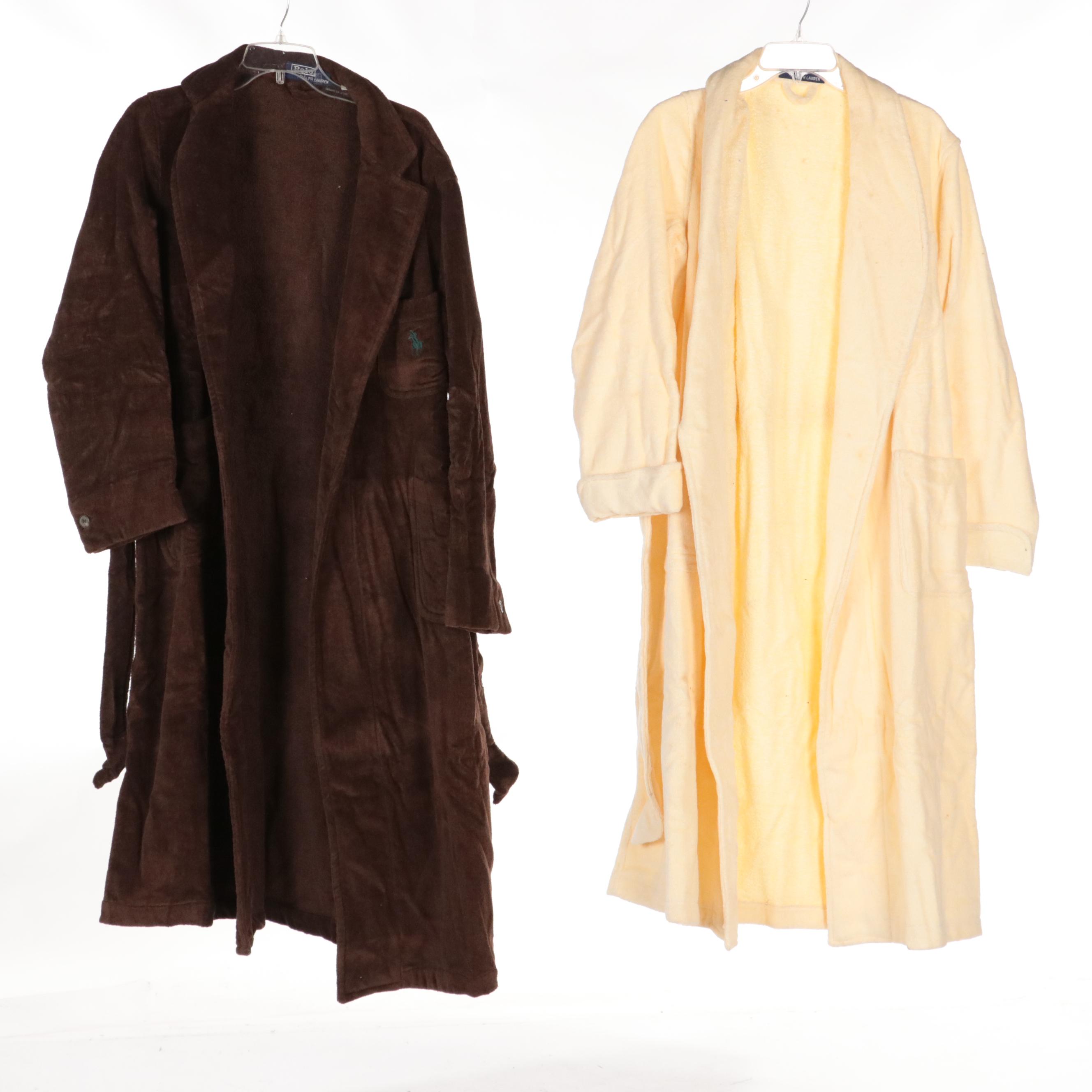 Men's Polo by Ralph Lauren Bath Robes in Cotton Terrycloth