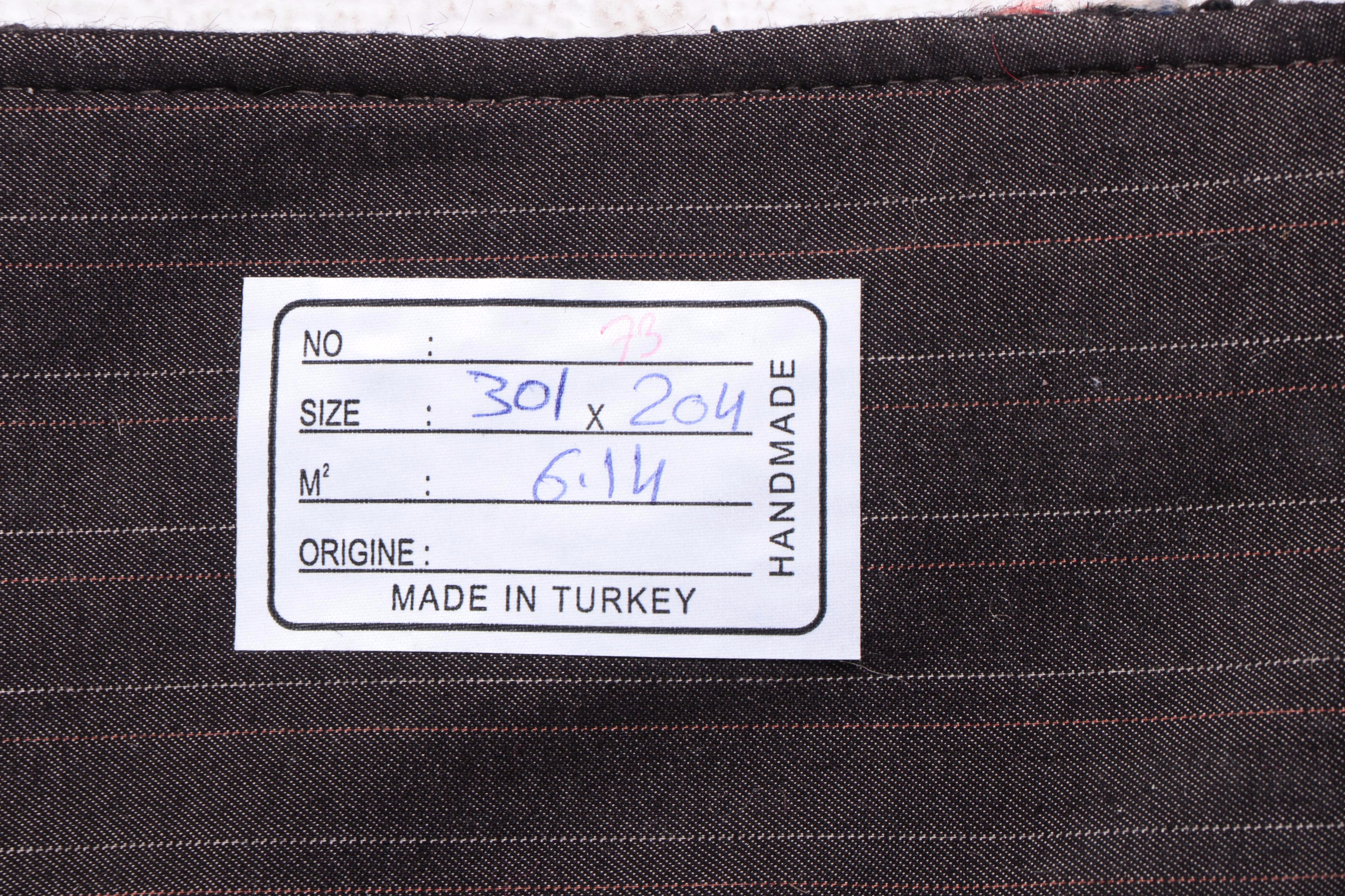 6'8 x 9'11 Handmade Turkish Pieced Patchwork Area Rug