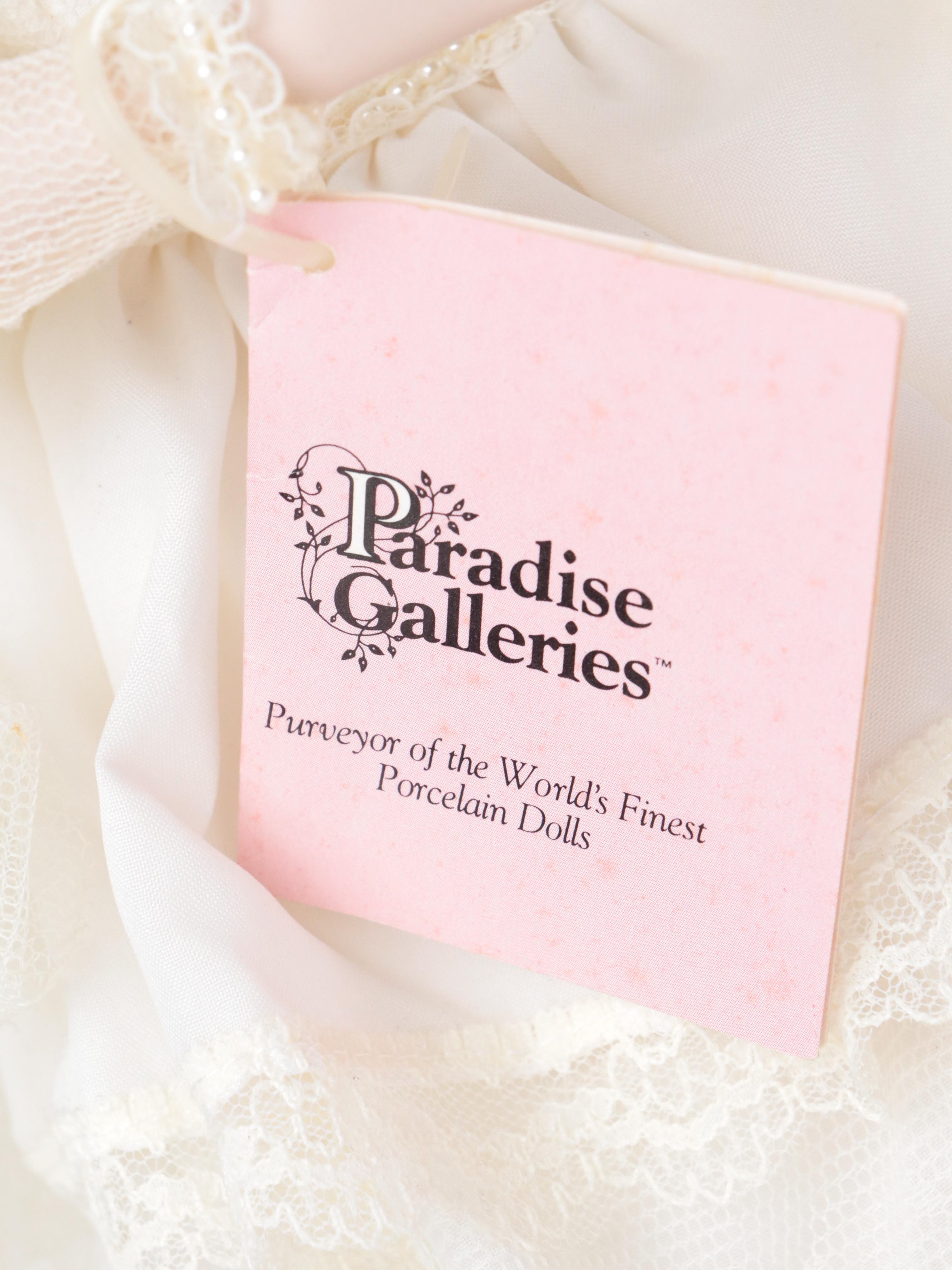 Franklin Heirloom "Gibson Girl" Dolls with Patricia Rose Bride Porcelain Doll